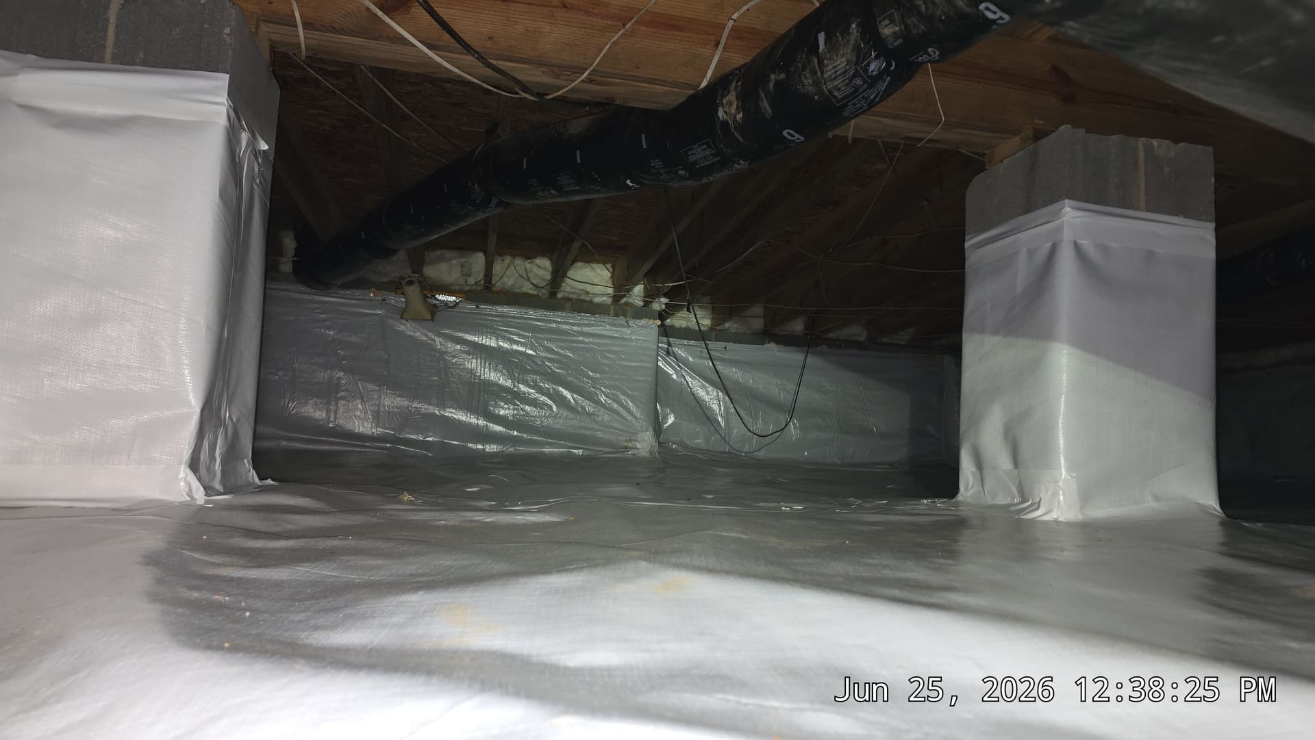 Gallery photos for Full Crawl Space Encapsulation with Dehumidifier and Fungus Removal: Image #2