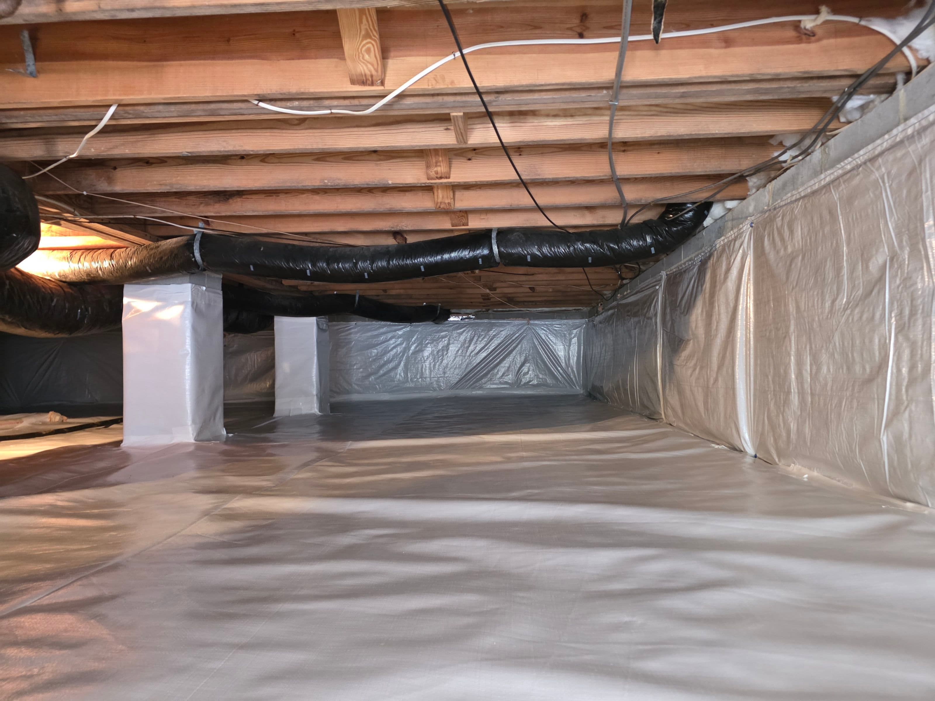 Project Chapel Hill Crawl Space Encapsulation with Aprilaire Dehumidifier image