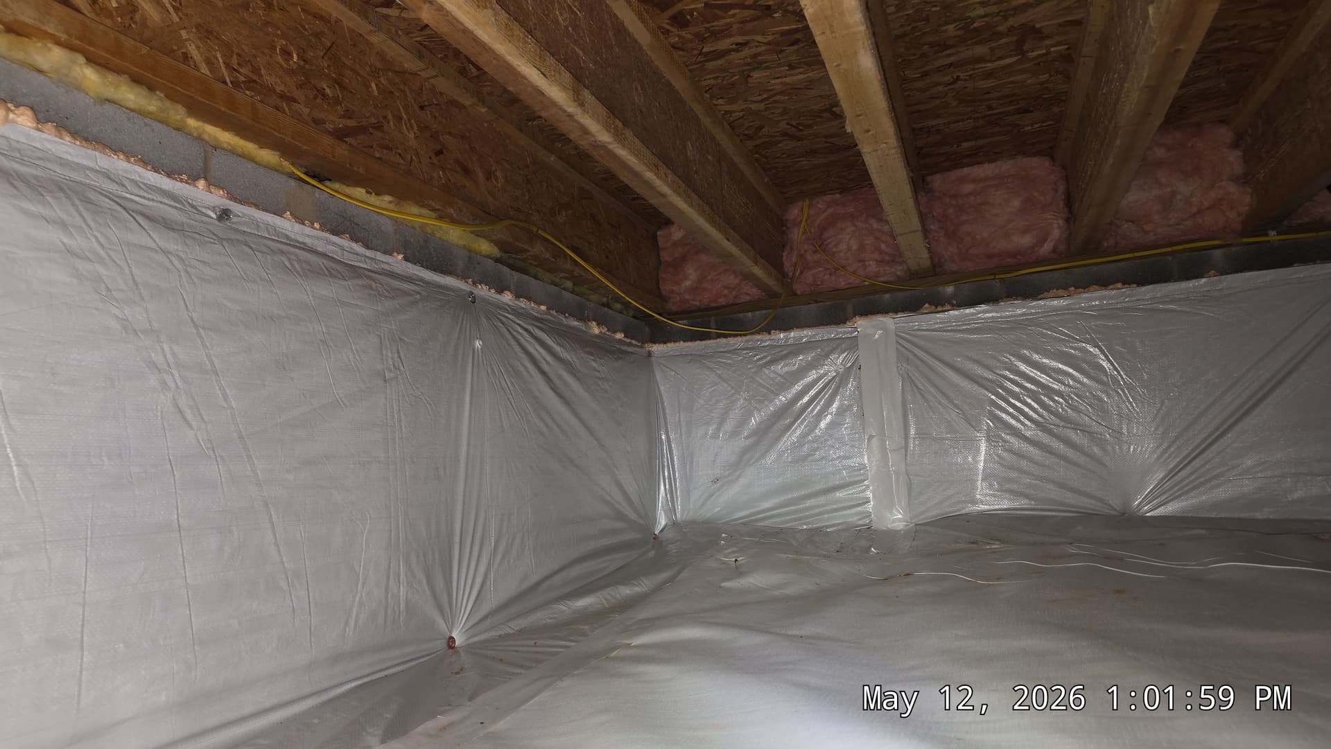 Crawl Space Encapsulation and Dehumidifier Install in South Durham image