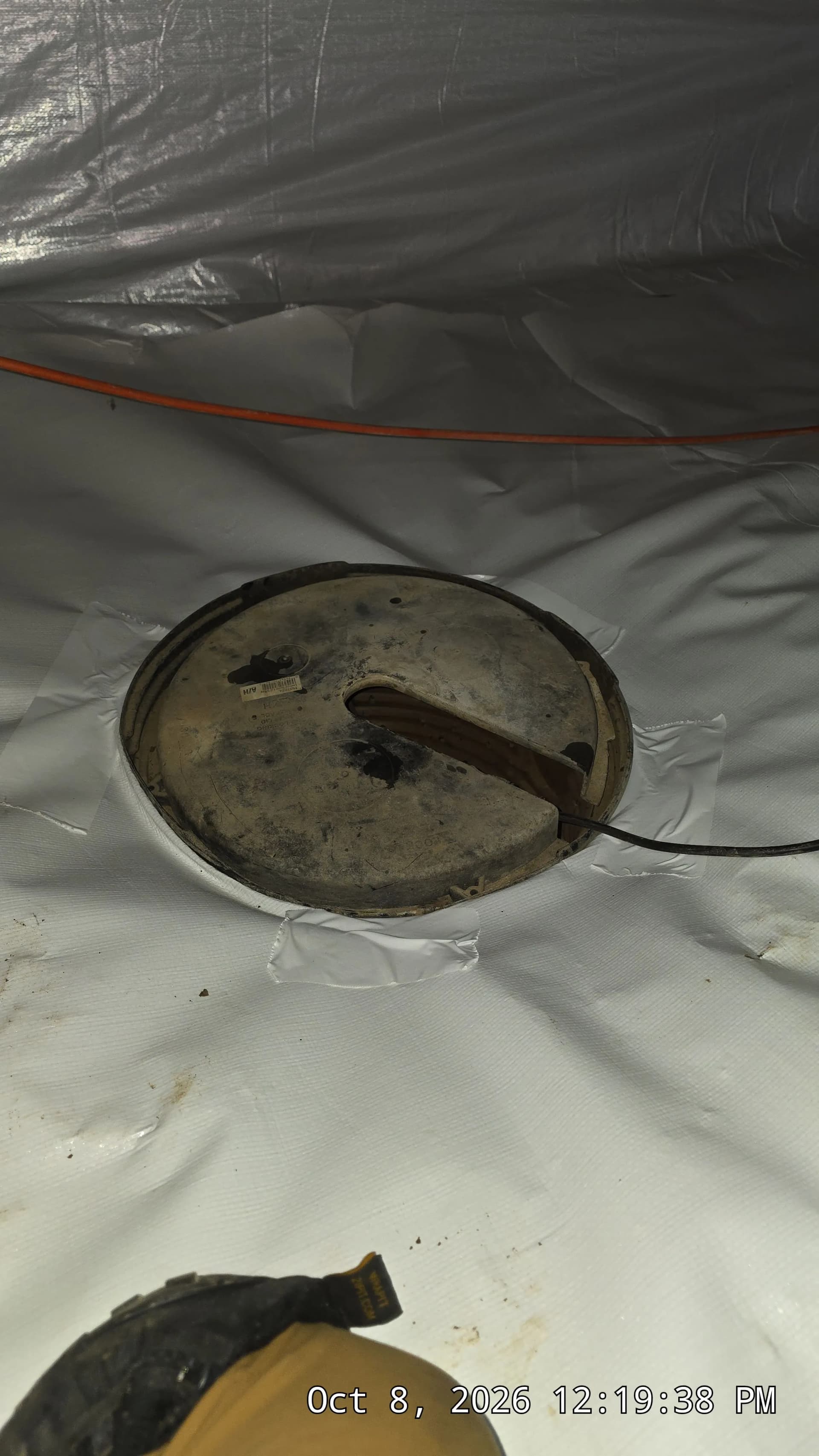 Gallery photos for Crawl Space Encapsulation with 20 Mil Vapor Barrier in Durham: Image #8