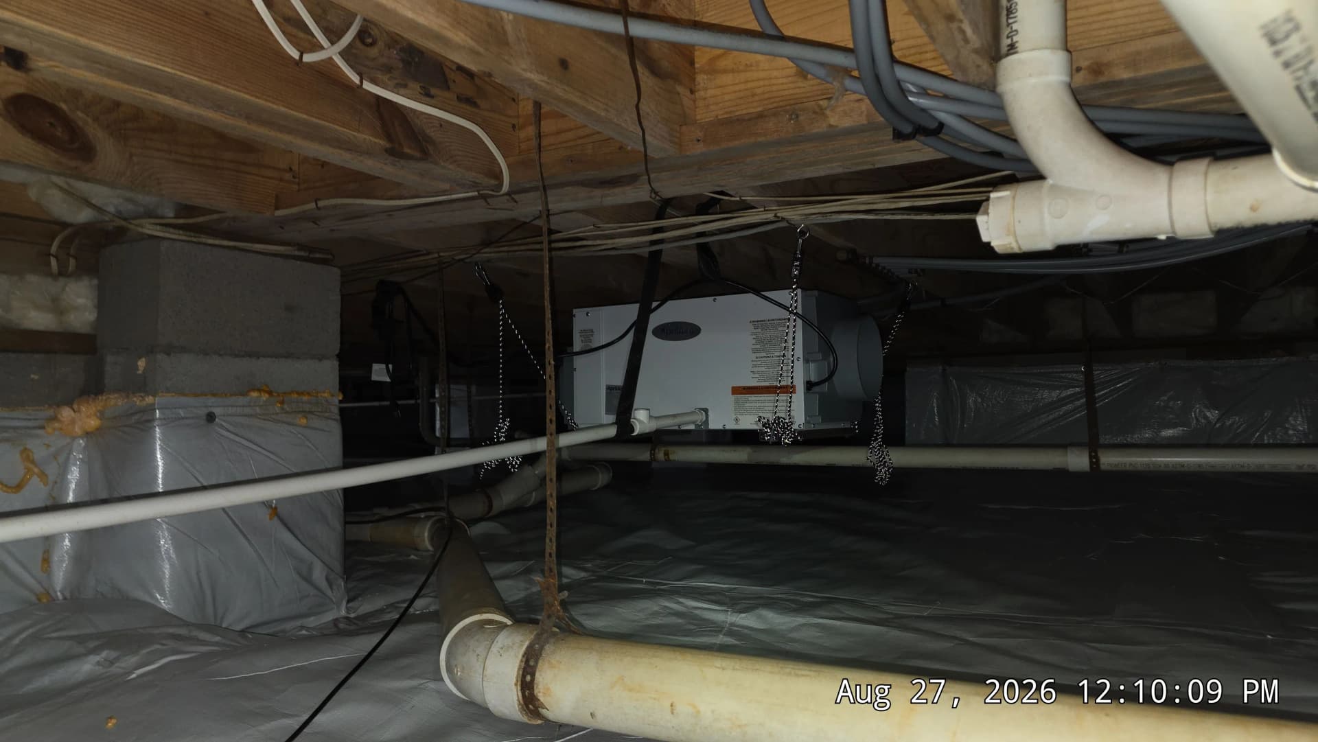 Gallery photos for North Durham Crawl Space Encapsulation and Dehumidifier Install: Image #6
