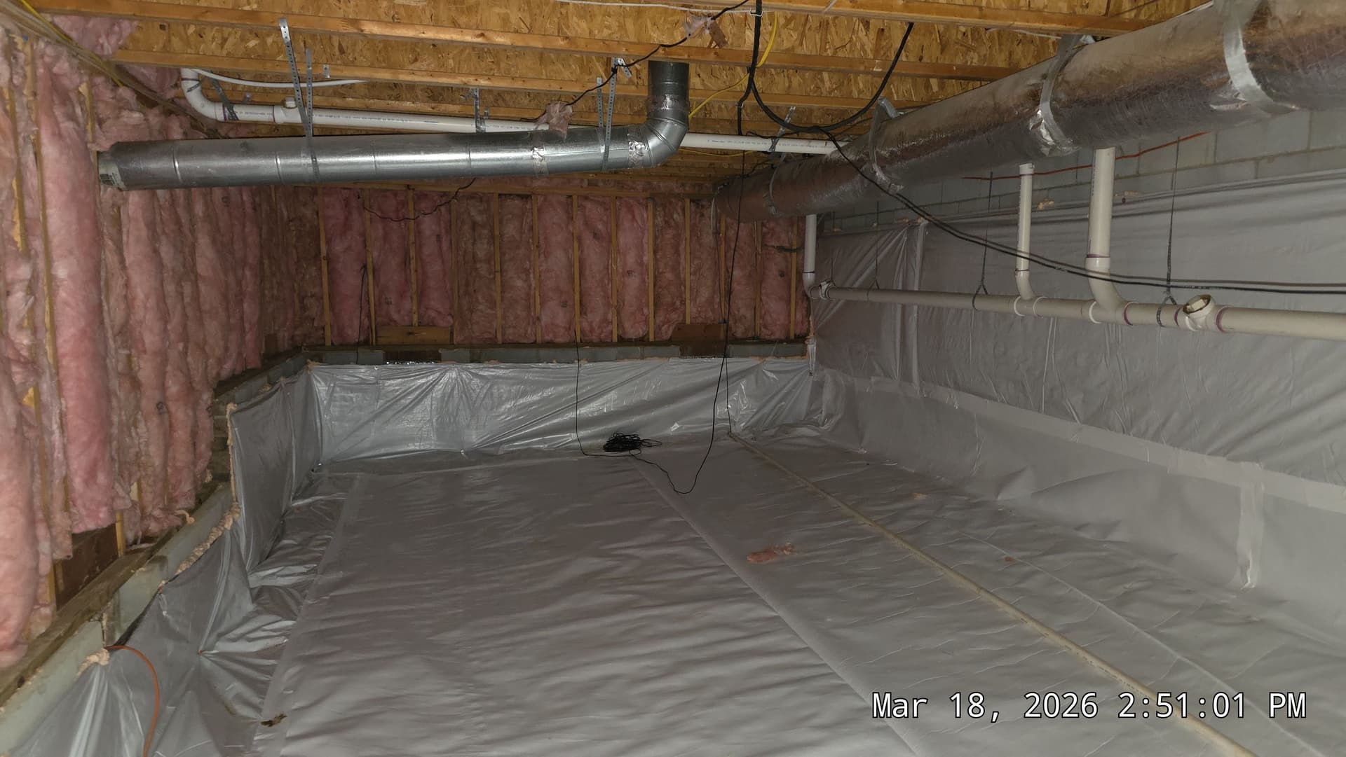 Gallery photos for Comprehensive Crawl Space Transformation in Apex: Image #1