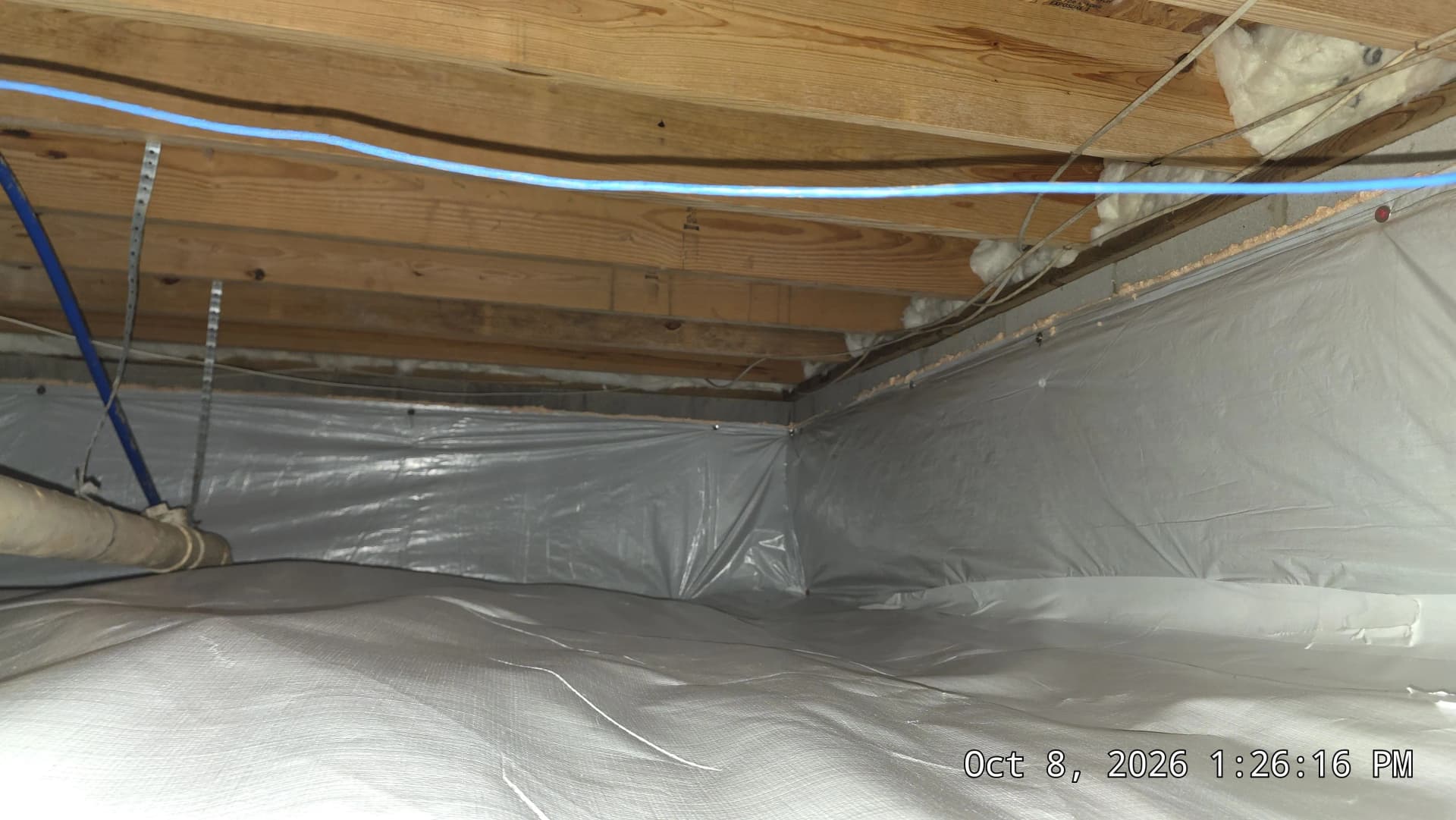 Gallery photos for Crawl Space Encapsulation with 20 Mil Vapor Barrier in Durham: Image #6