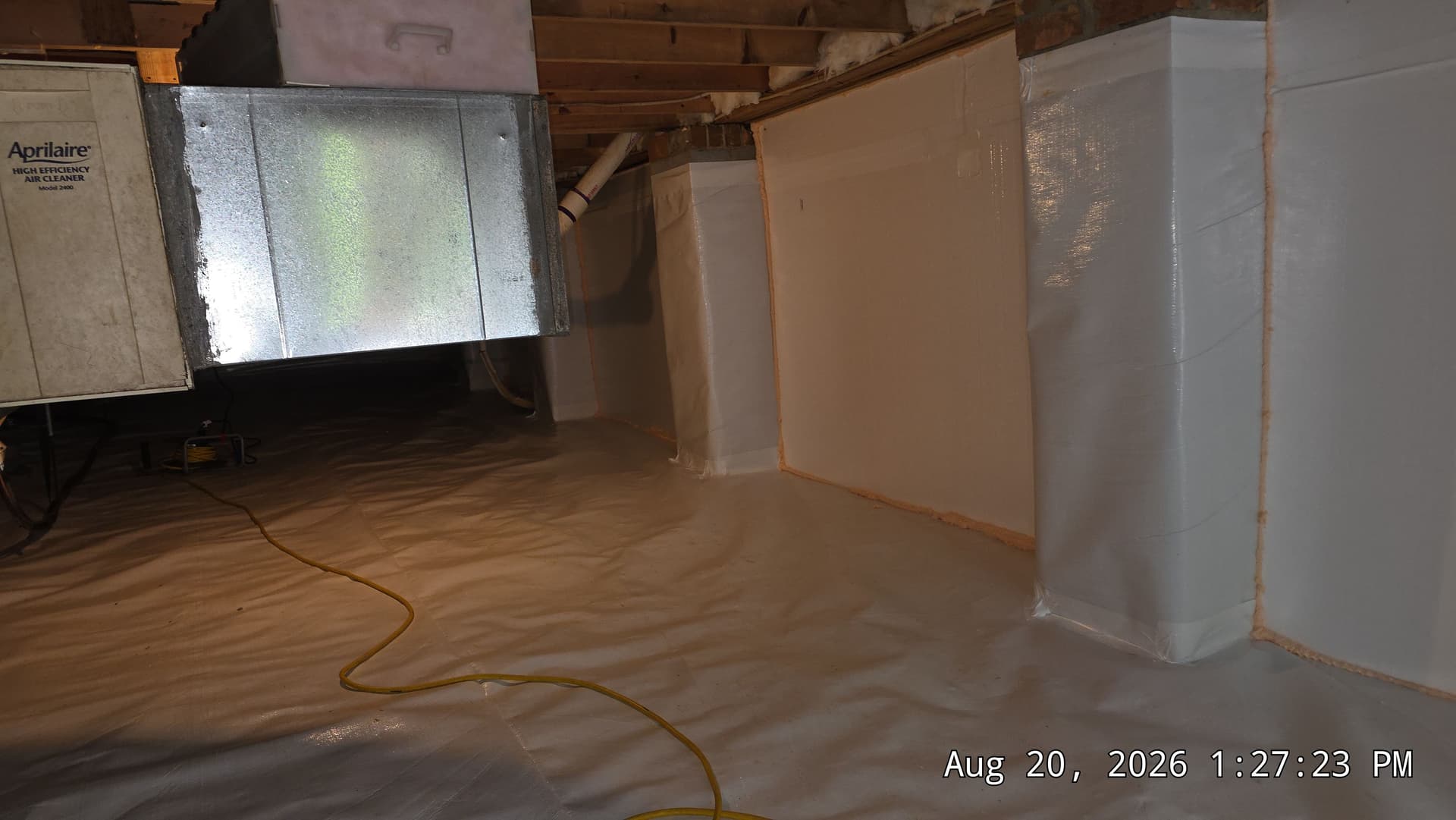 Gallery photos for Full Crawl Space Encapsulation Done Right in Durham: Image #7