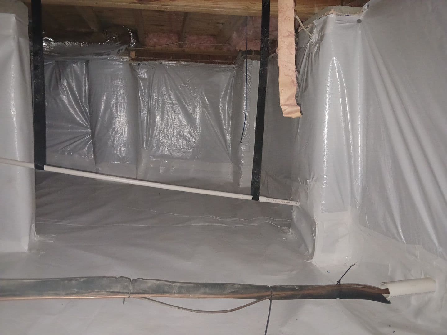 Project Crawl Space Encapsulation and Dehumidifier Install in Wake Forest image