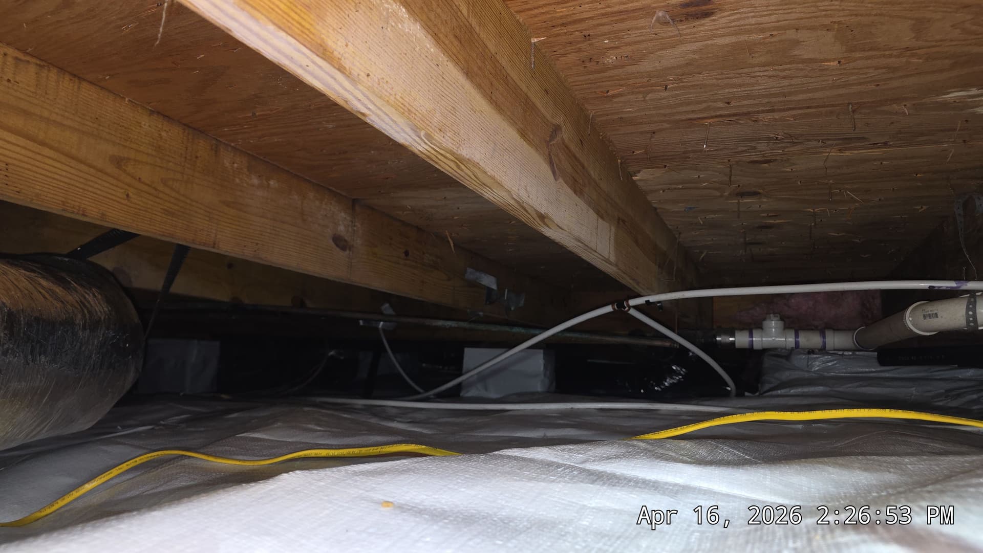 Gallery photos for Crawl Space Encapsulation with Aprilaire Dehumidifier in Graham NC: Image #3