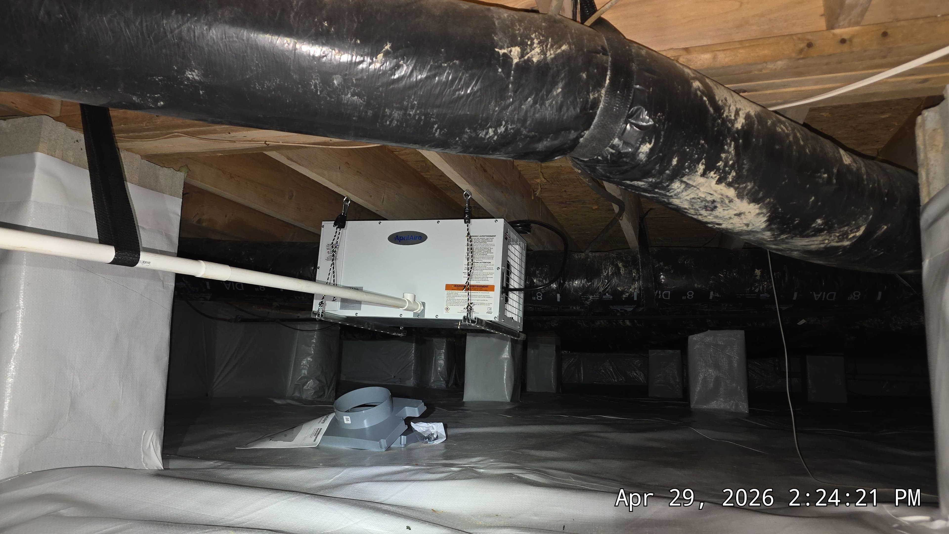Project Crawl Space Encapsulation Done Right in Raleigh image