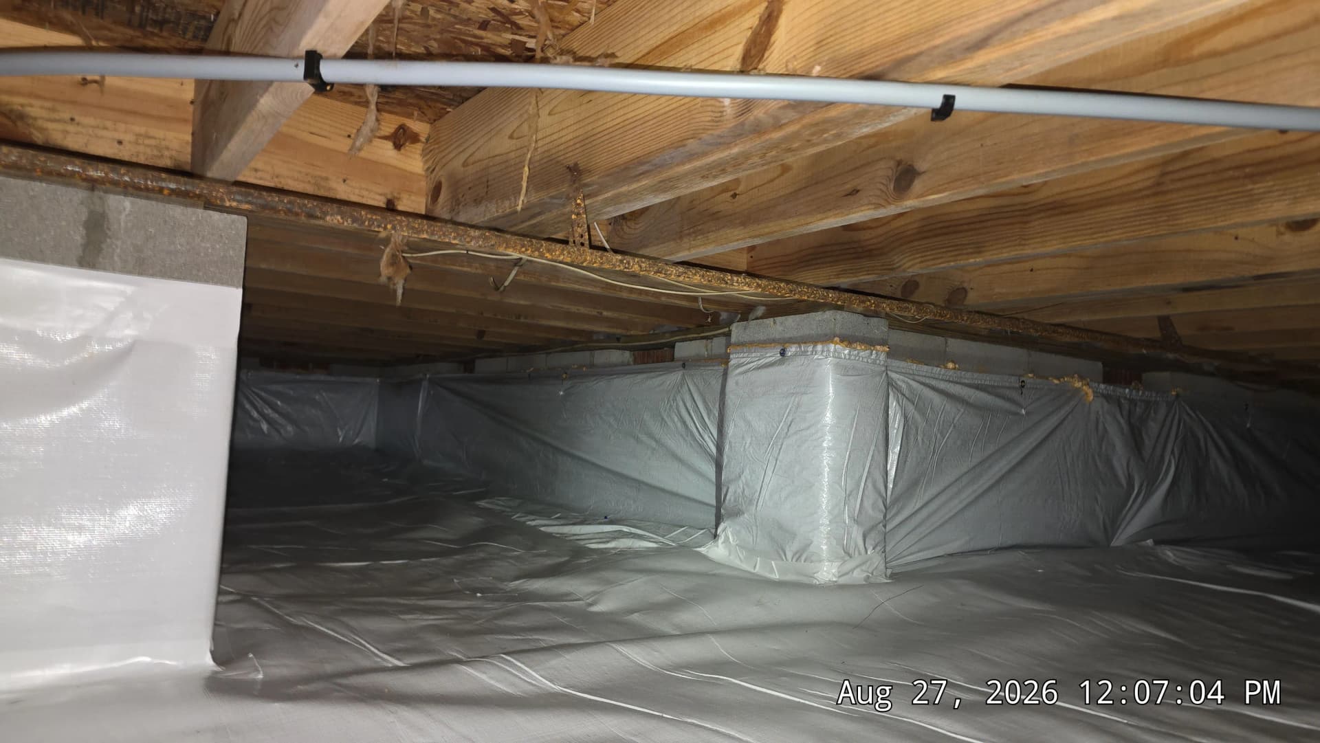 Gallery photos for North Durham Crawl Space Encapsulation and Dehumidifier Install: Image #3