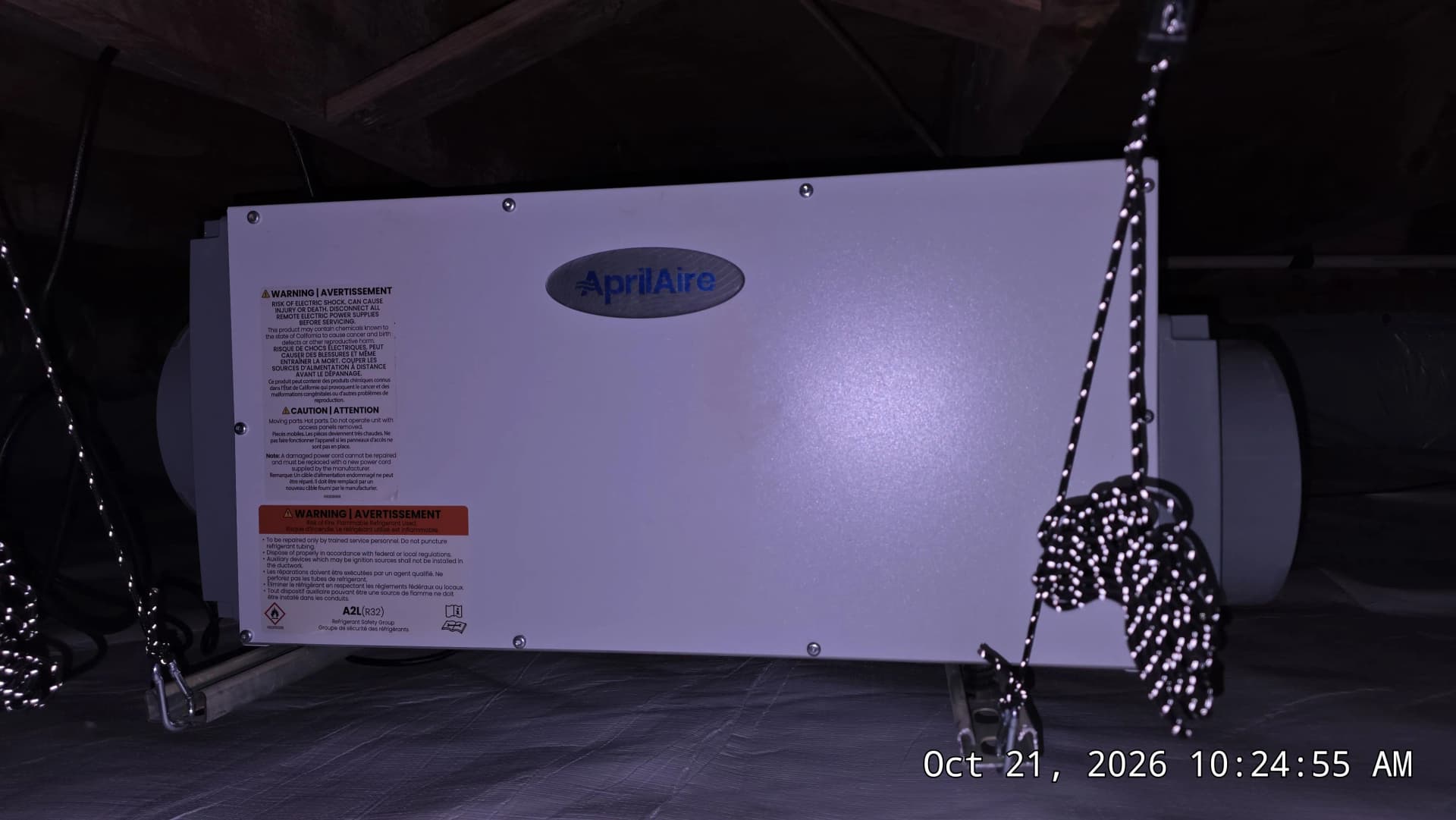 Gallery photos for Crawl Space Encapsulation With Vapor Barrier and Dehumidifier Install: Image #4
