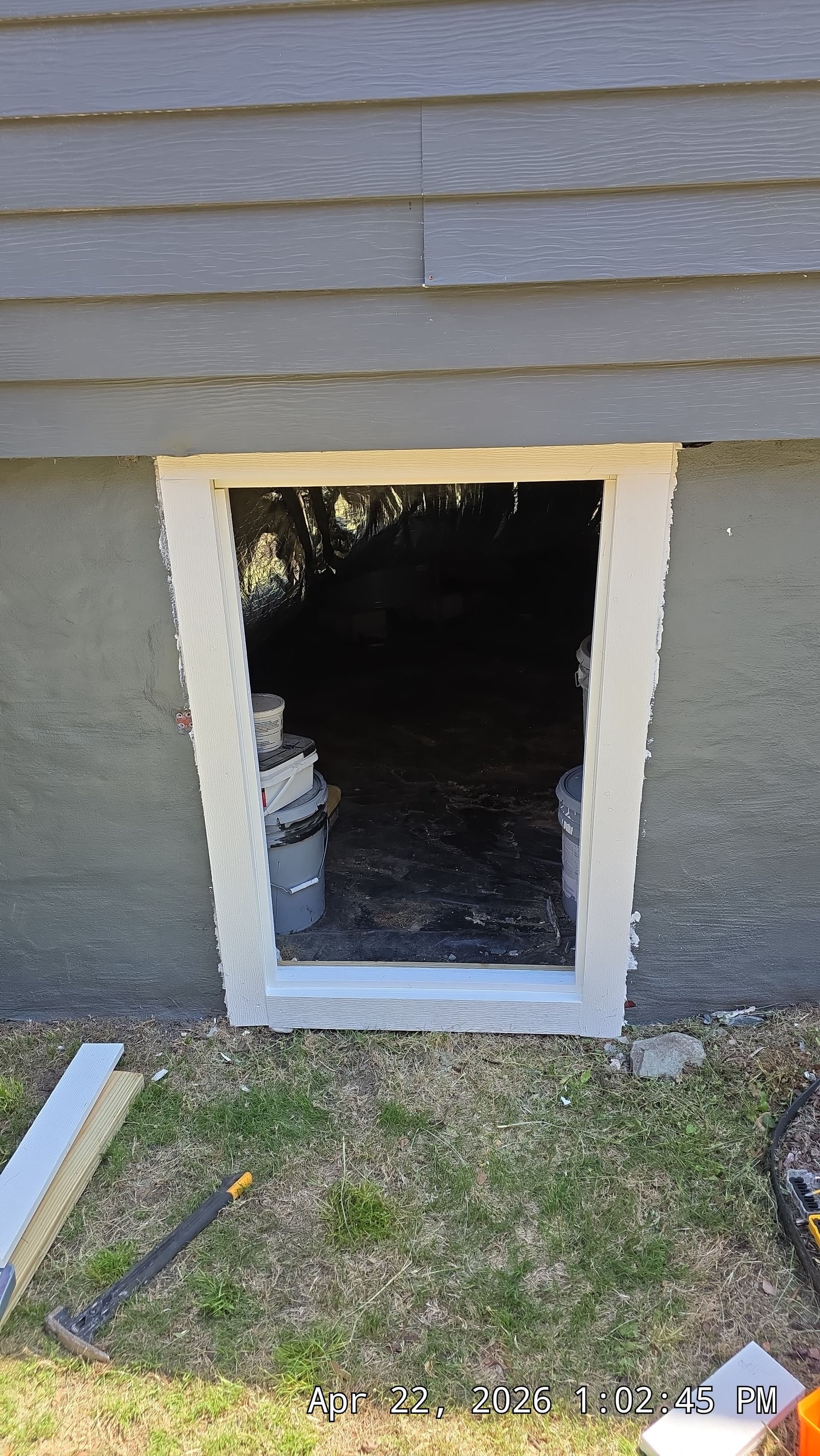 Gallery photos for New crawl space door installation in Durham NC: Image #2