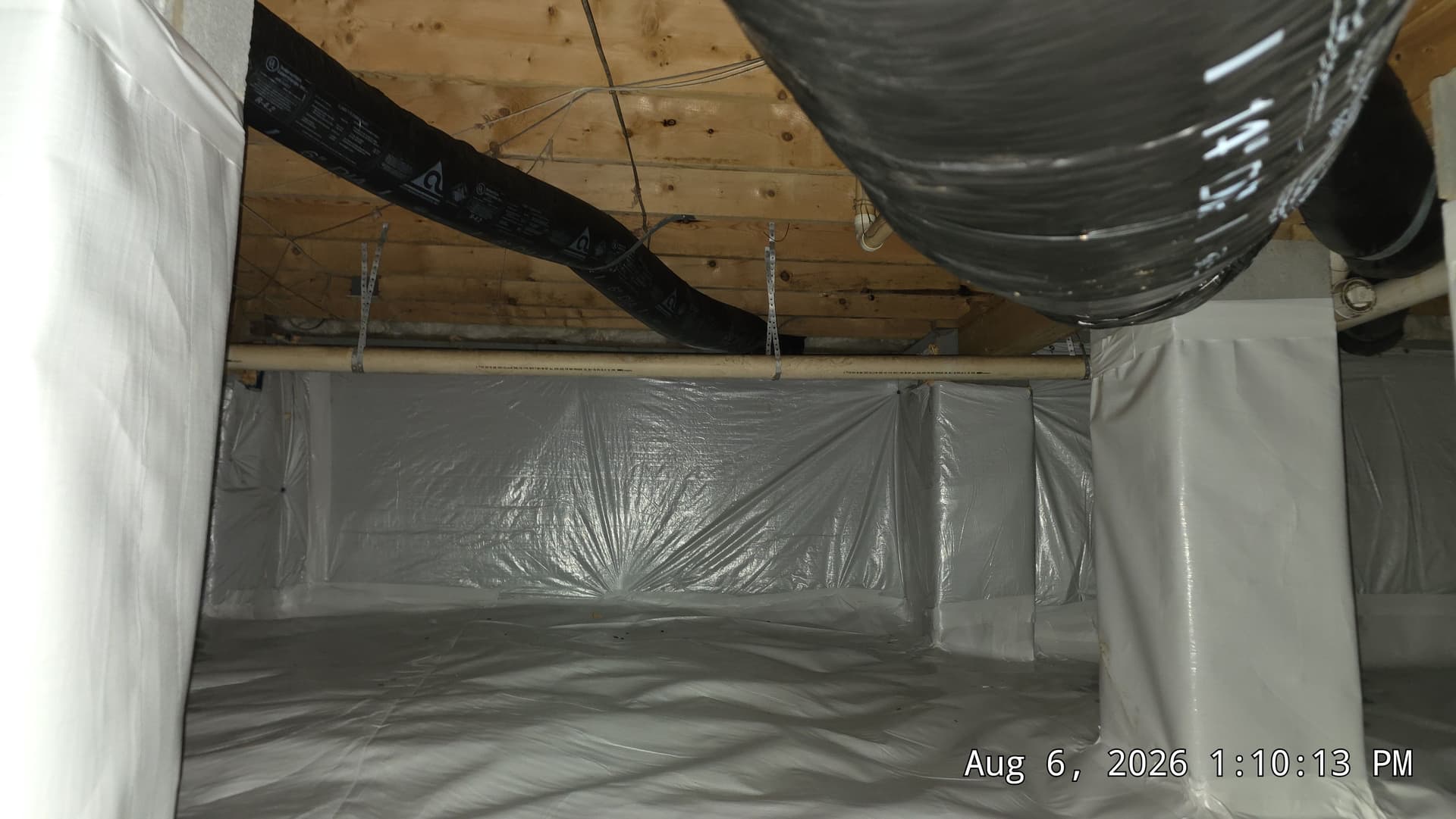 Gallery photos for Full Crawl Space Encapsulation with Sump Pump in Durham: Image #3