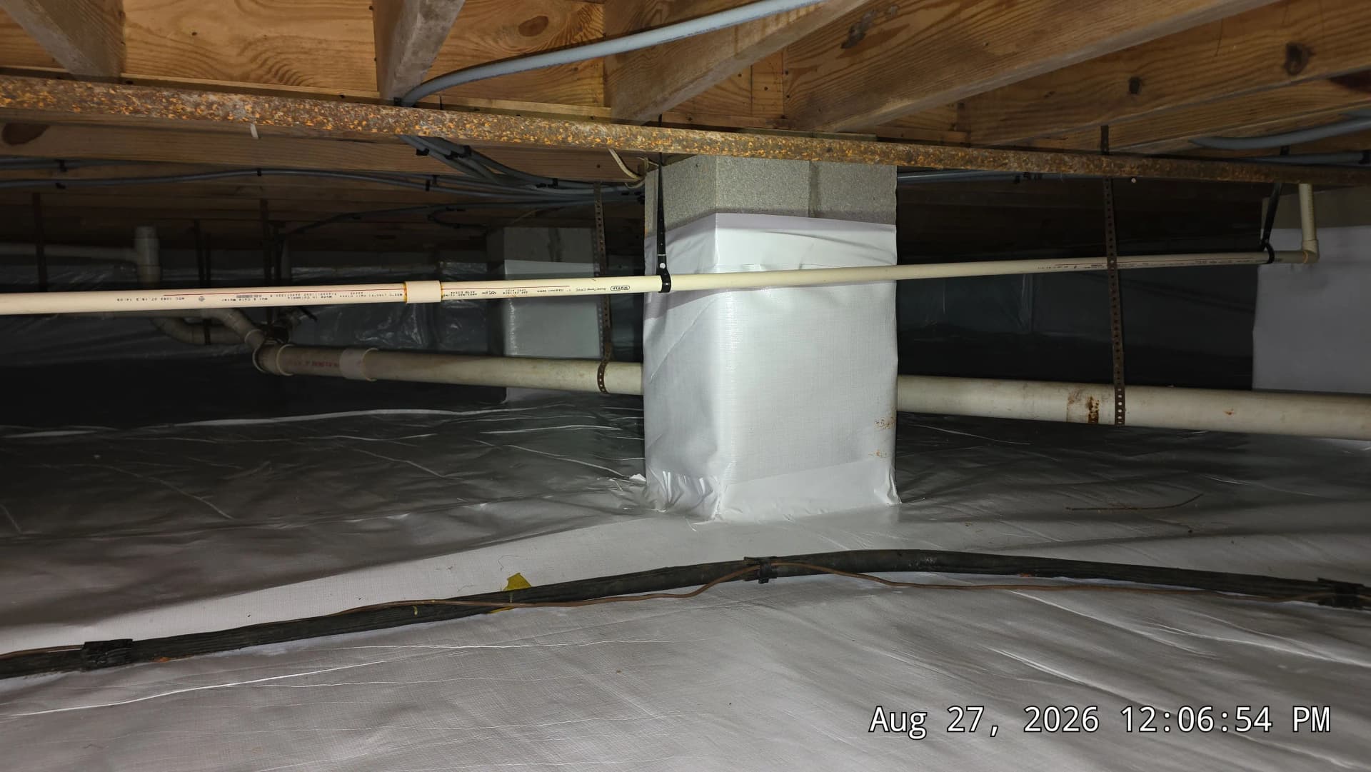 Gallery photos for North Durham Crawl Space Encapsulation and Dehumidifier Install: Image #2