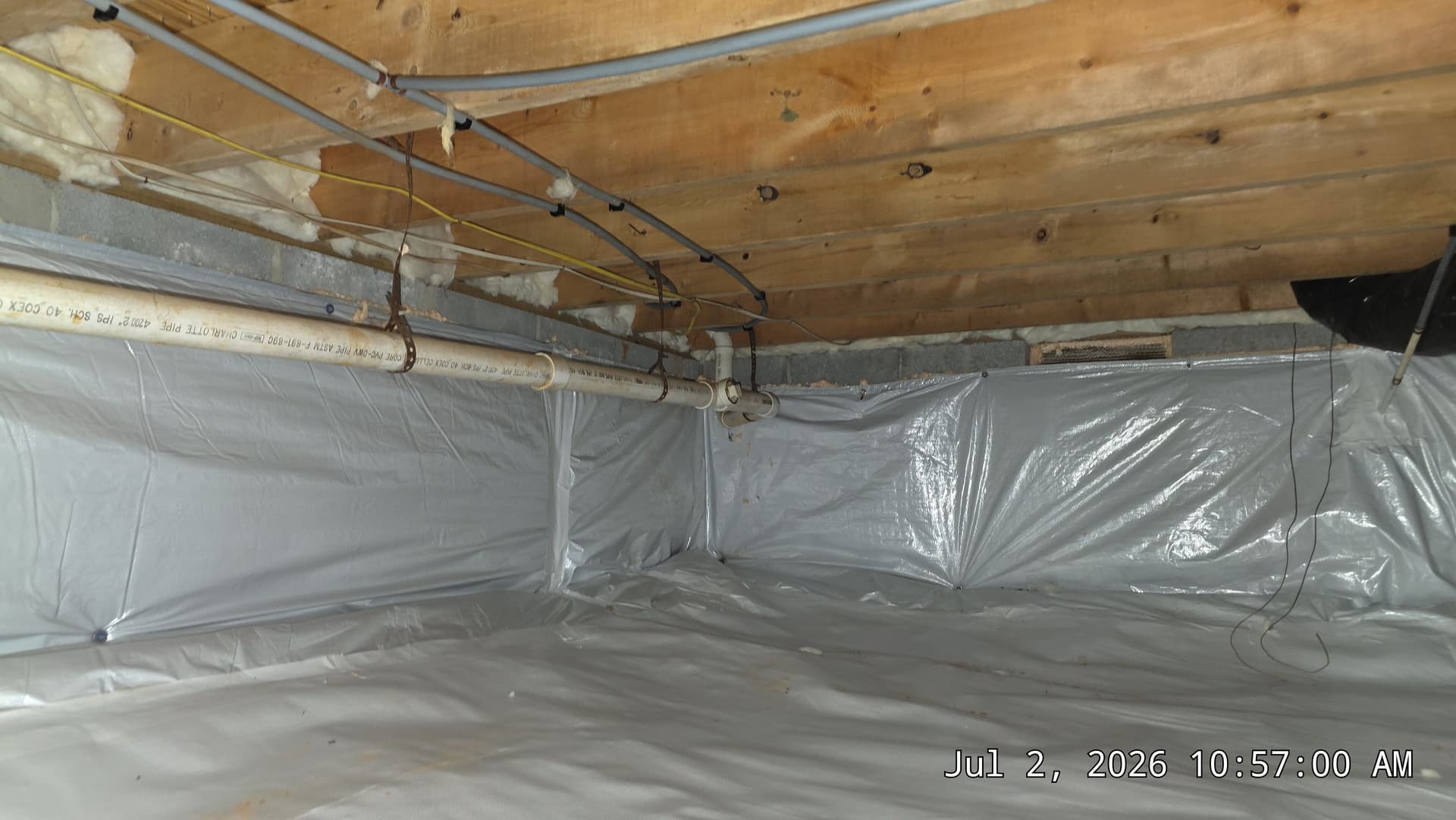 Gallery photos for Raleigh Crawl Space Encapsulation with Aprilaire E70 Dehumidifier: Image #1