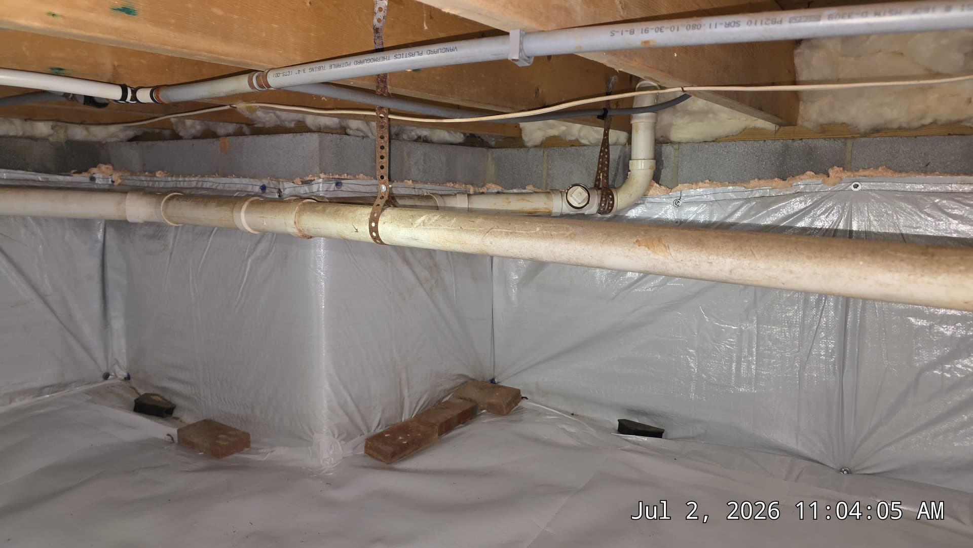 Gallery photos for Raleigh Crawl Space Encapsulation with Aprilaire E70 Dehumidifier: Image #6