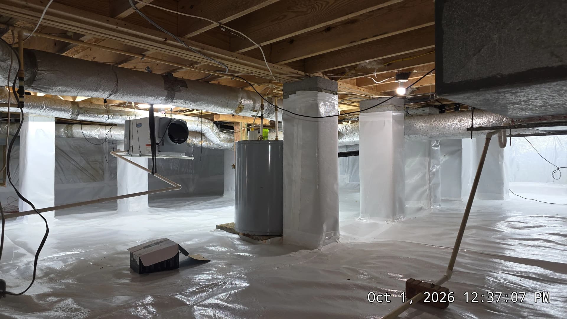 Gallery photos for Crawl Space Encapsulation Done Right at Hyco Lake: Image #2