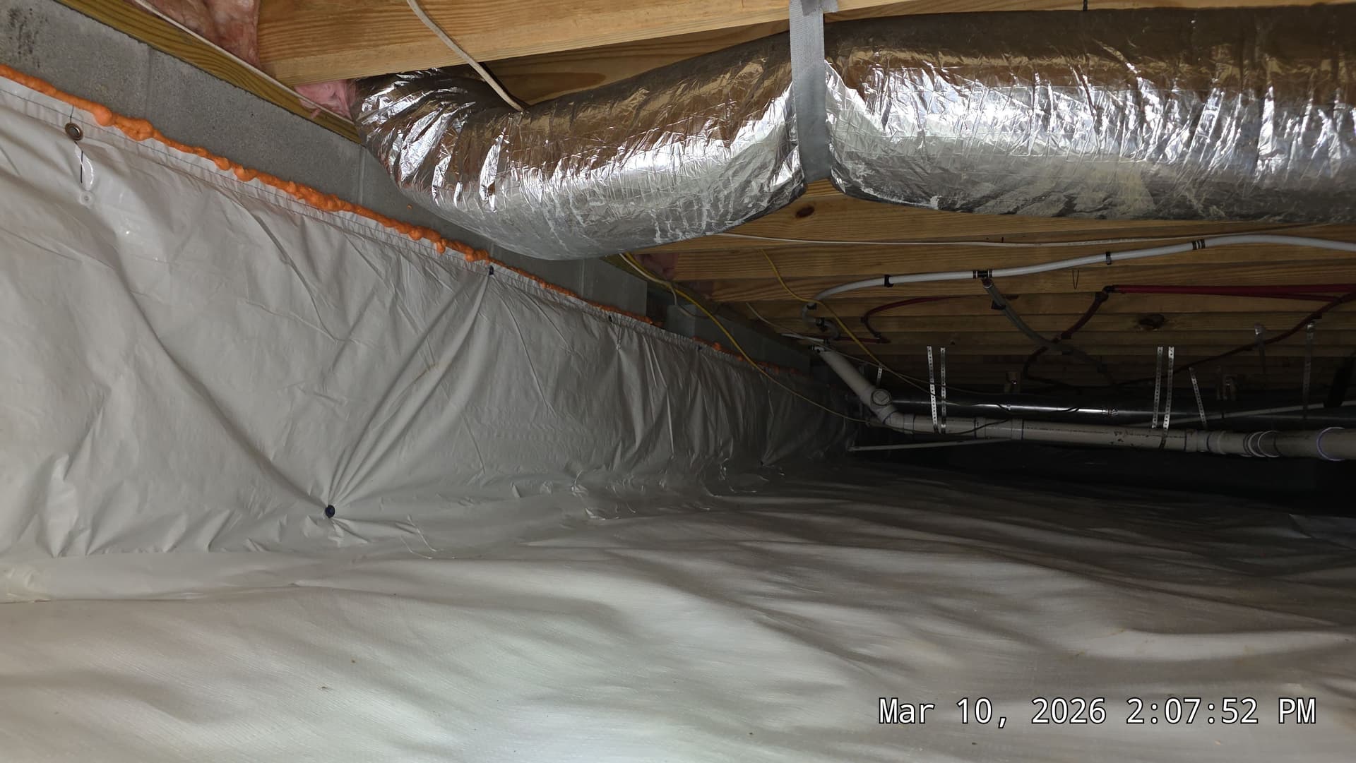 Crawl Space Makeover in Chapel Hill