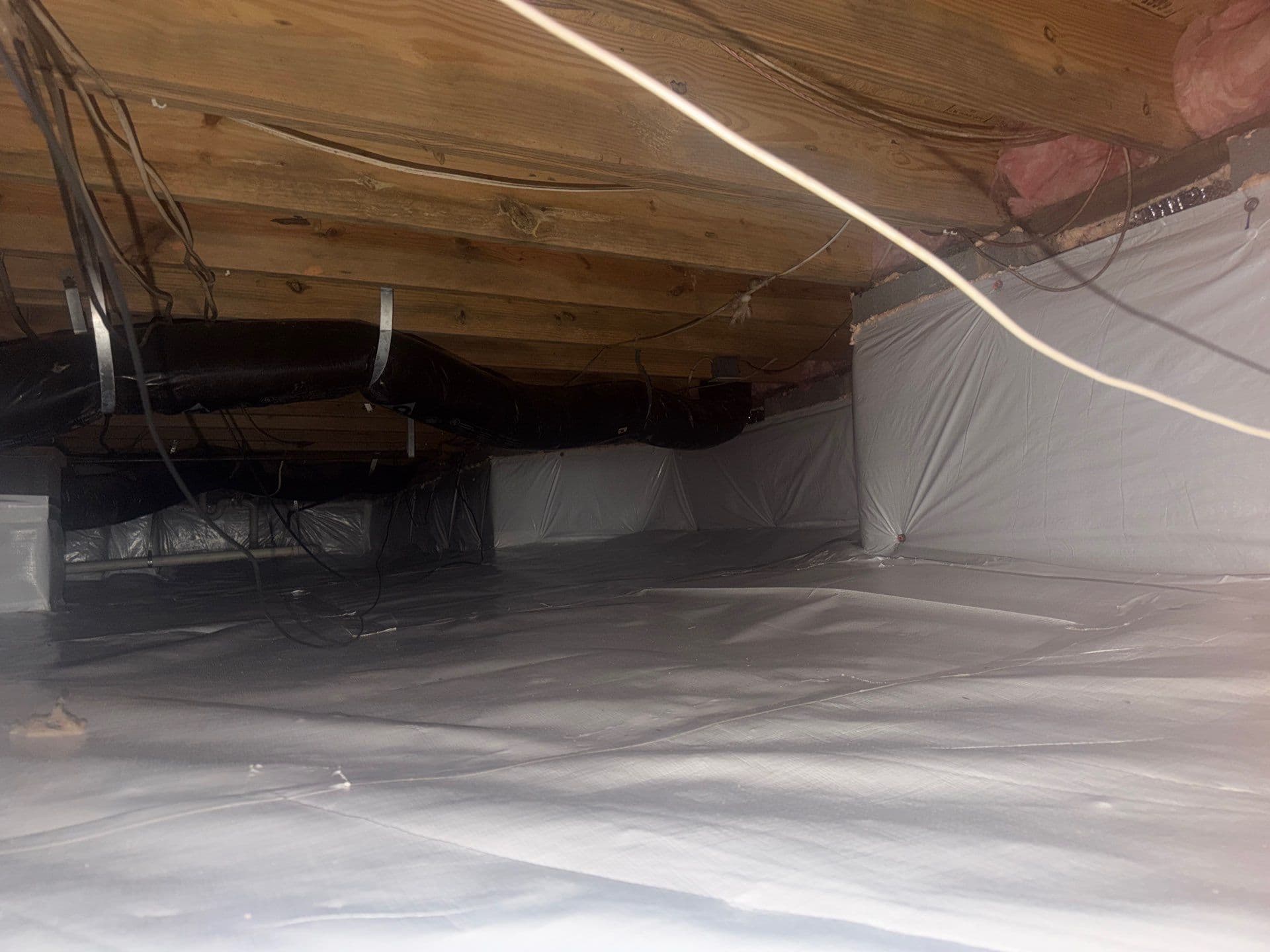 Gallery photos for Enhanced Crawl Space with Moisture Control Solutions: Image #2