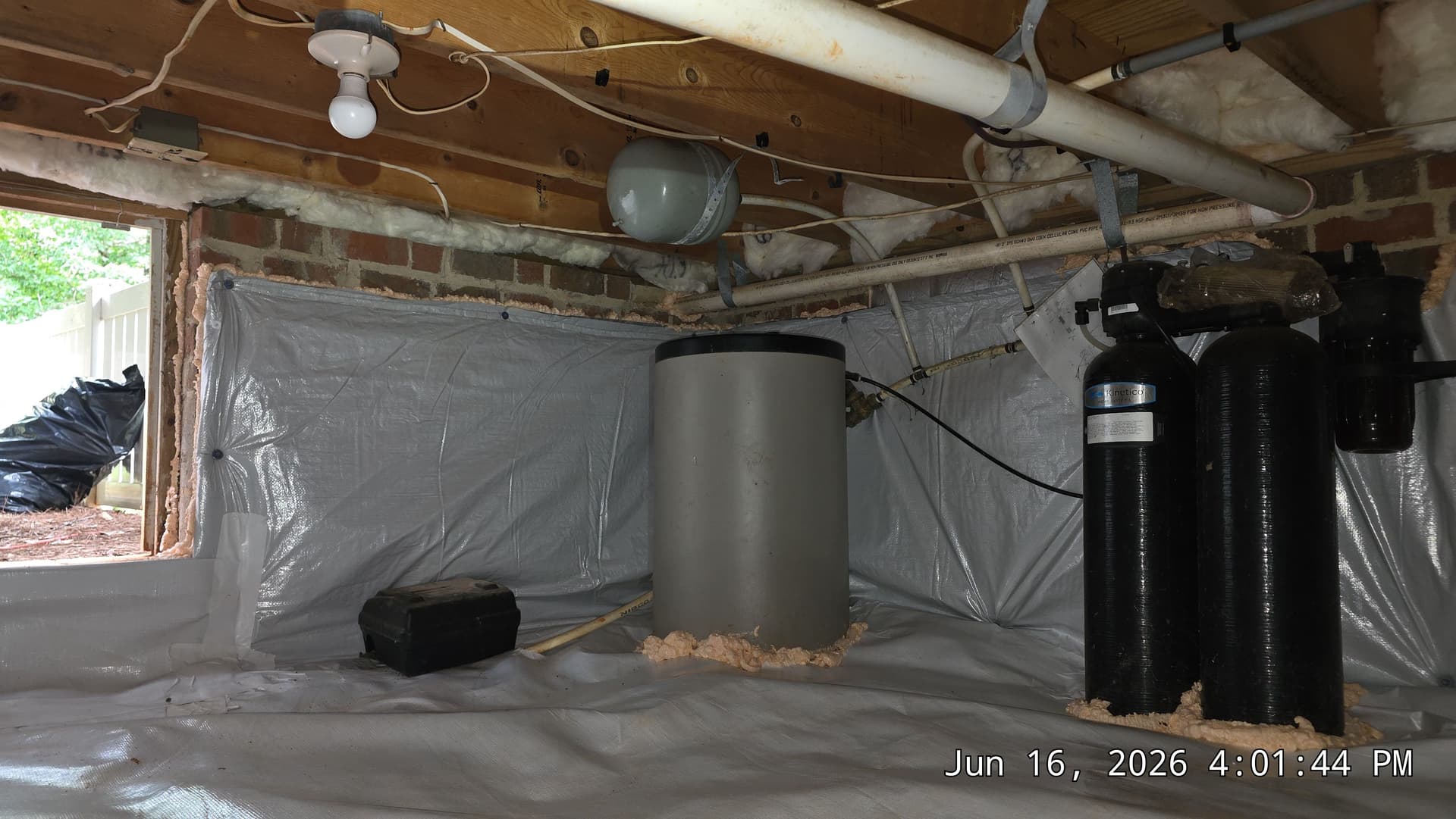 Gallery photos for Crawl Space Encapsulation with Fungus Removal in Raleigh: Image #4