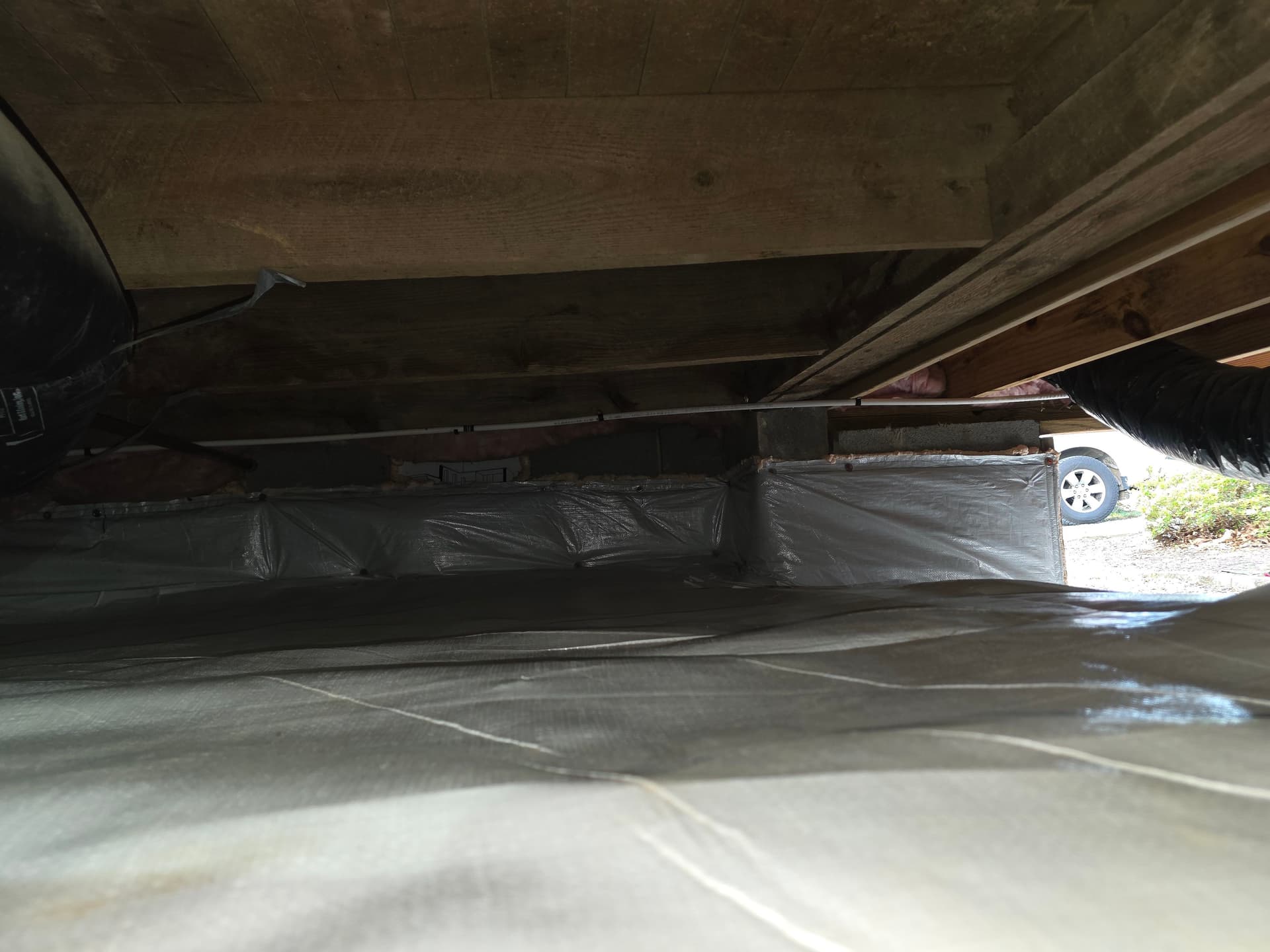 Gallery photos for Full Crawl Space Encapsulation Completed in Roxboro: Image #3