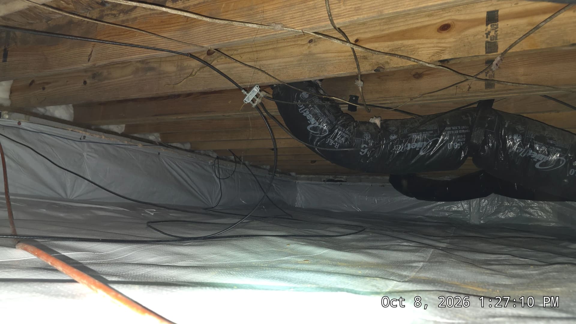 Gallery photos for Crawl Space Encapsulation with 20 Mil Vapor Barrier in Durham: Image #5