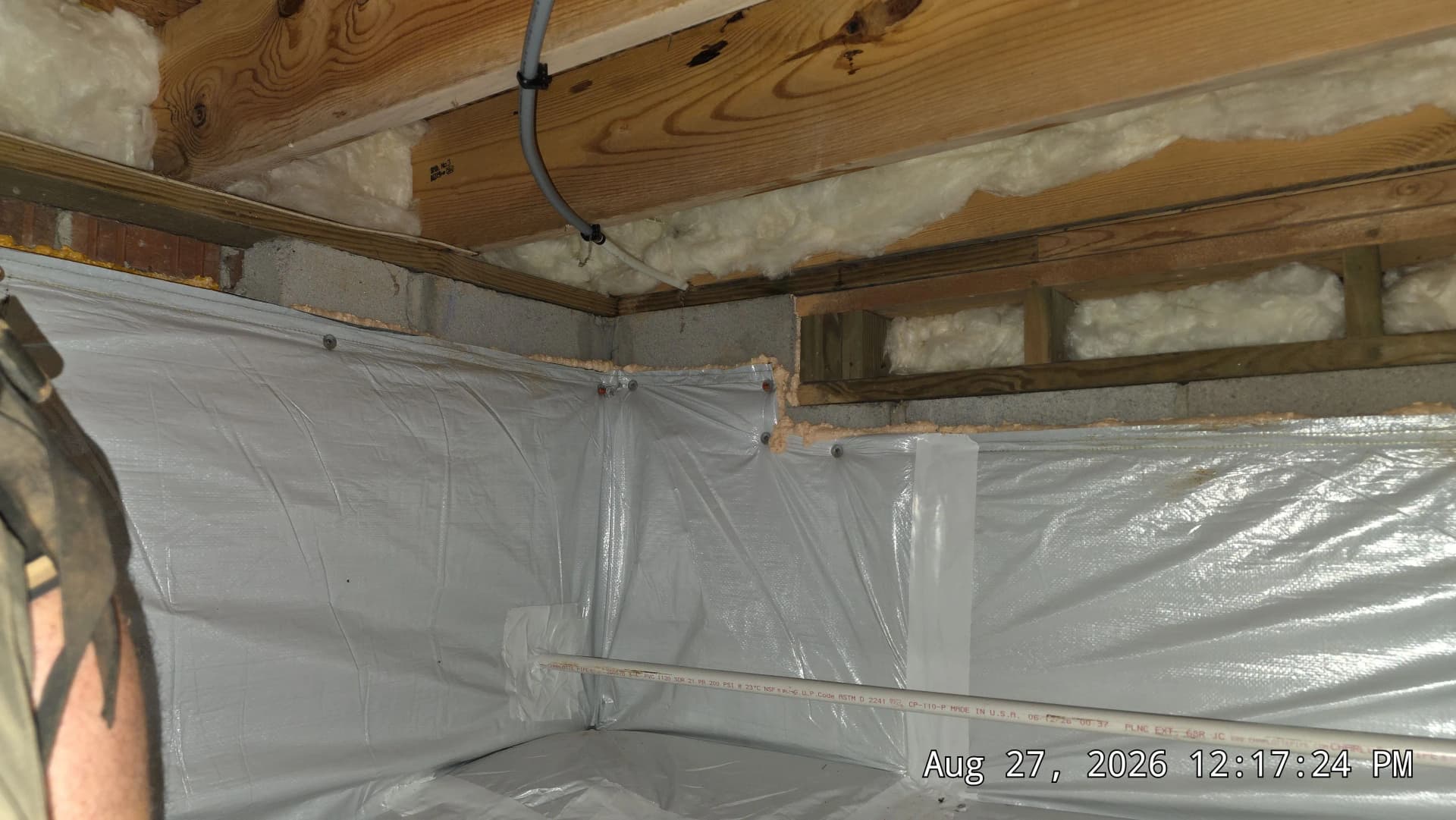 Gallery photos for North Durham Crawl Space Encapsulation and Dehumidifier Install: Image #7