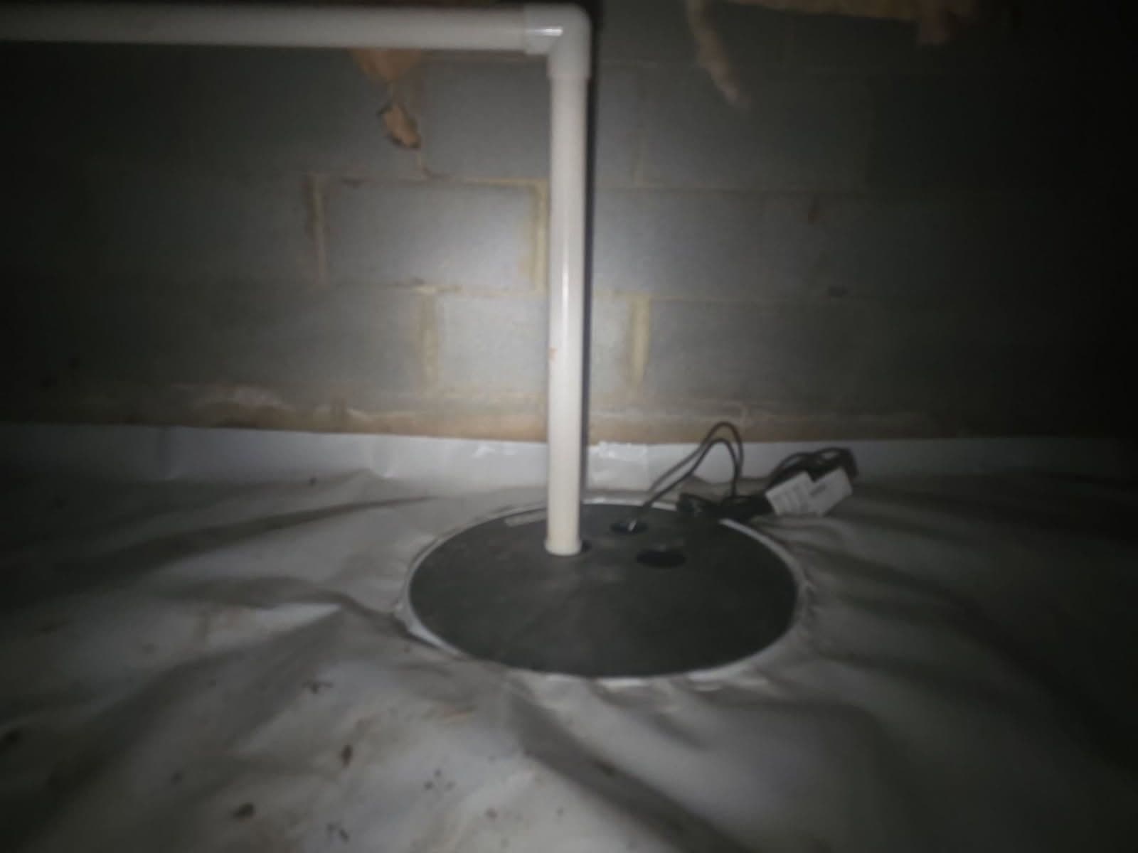 Interior French Drain and Moisture Control in Durham image