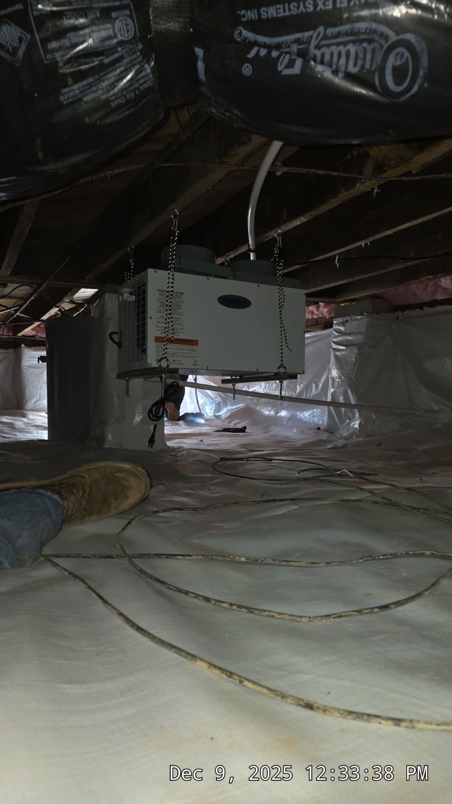 Gallery photos for Crawlspace Encapsulation in Roxboro for a Safer Home: Image #1