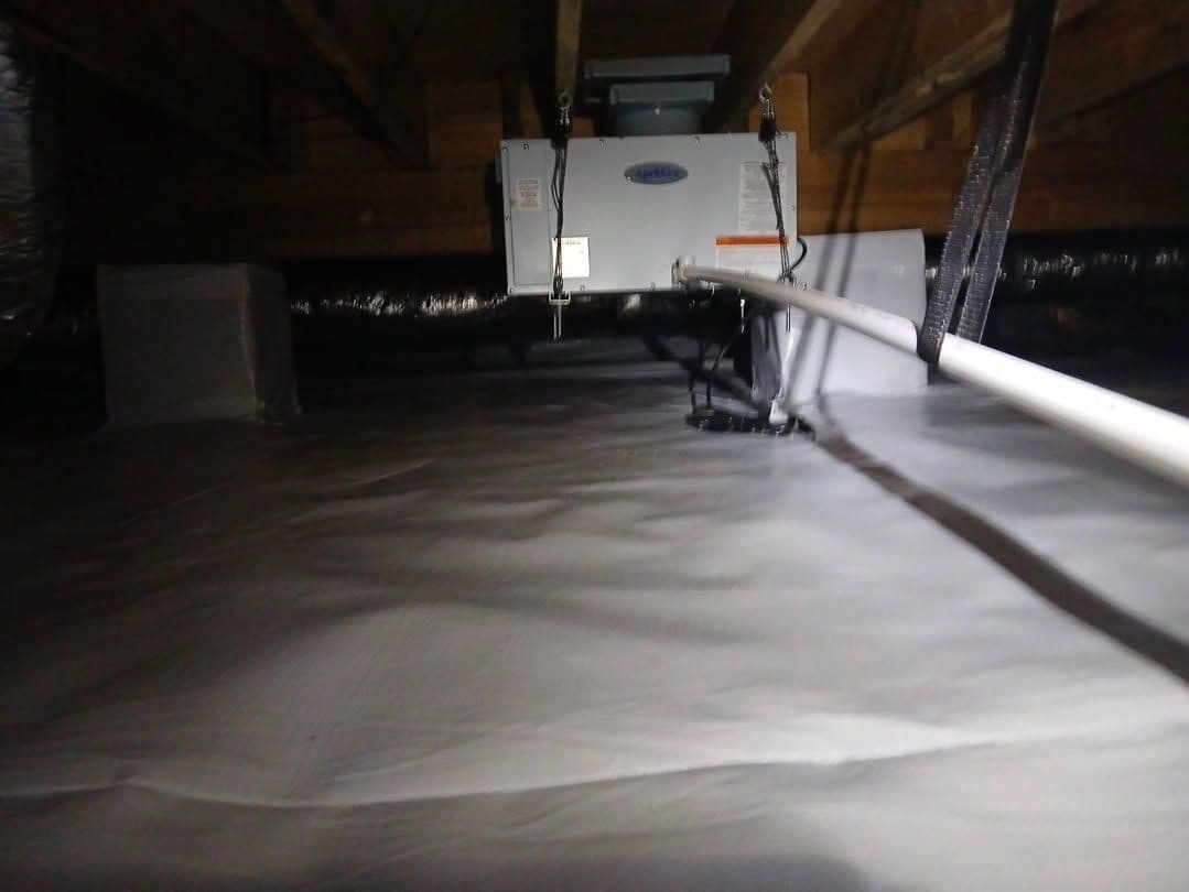 Gallery photos for Crawlspace Makeover in New Hill NC: Image #3