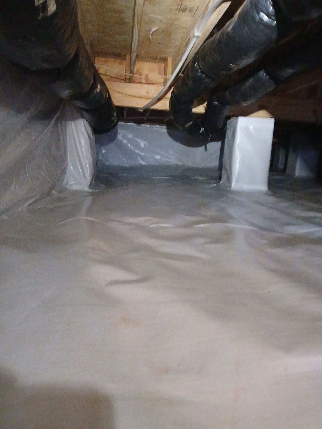 Gallery photos for Crawl Space Encapsulation in Wake Forest: Image #2