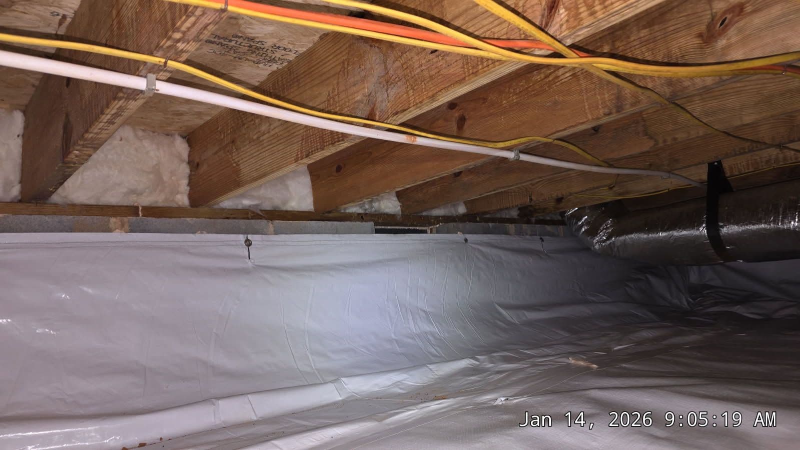 Gallery photos for Crawlspace Encapsulation and Sump Pump Installation in Cedar Grove: Image #1