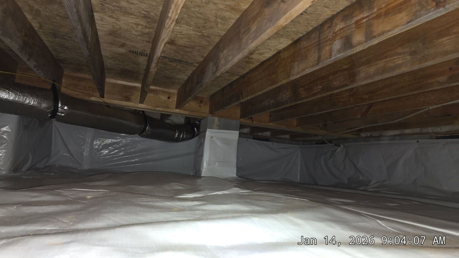 Gallery photos for Crawlspace Encapsulation and Sump Pump Installation in Cedar Grove: Image #2