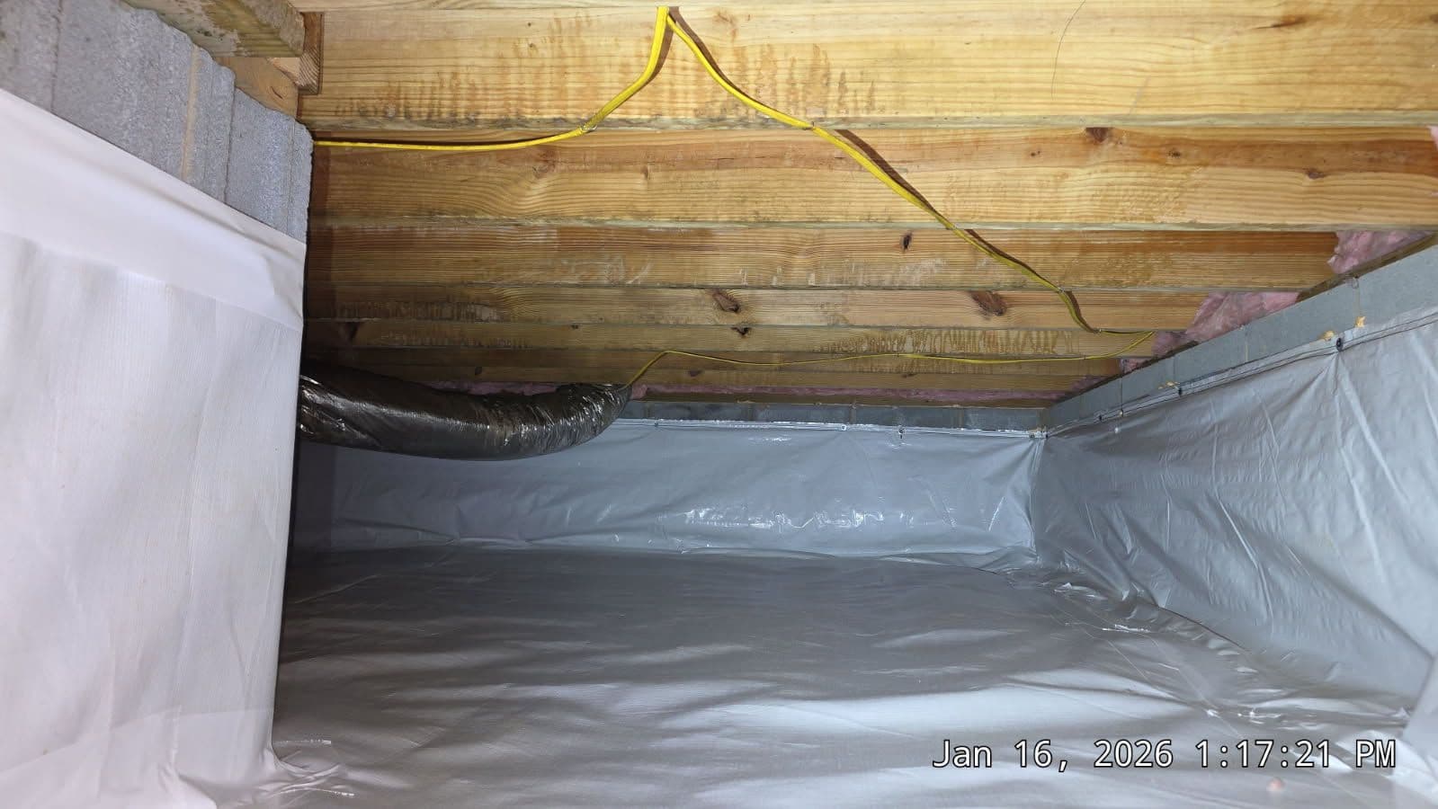 Gallery photos for Crawlspace Transformation in Hillsborough NC: Image #3