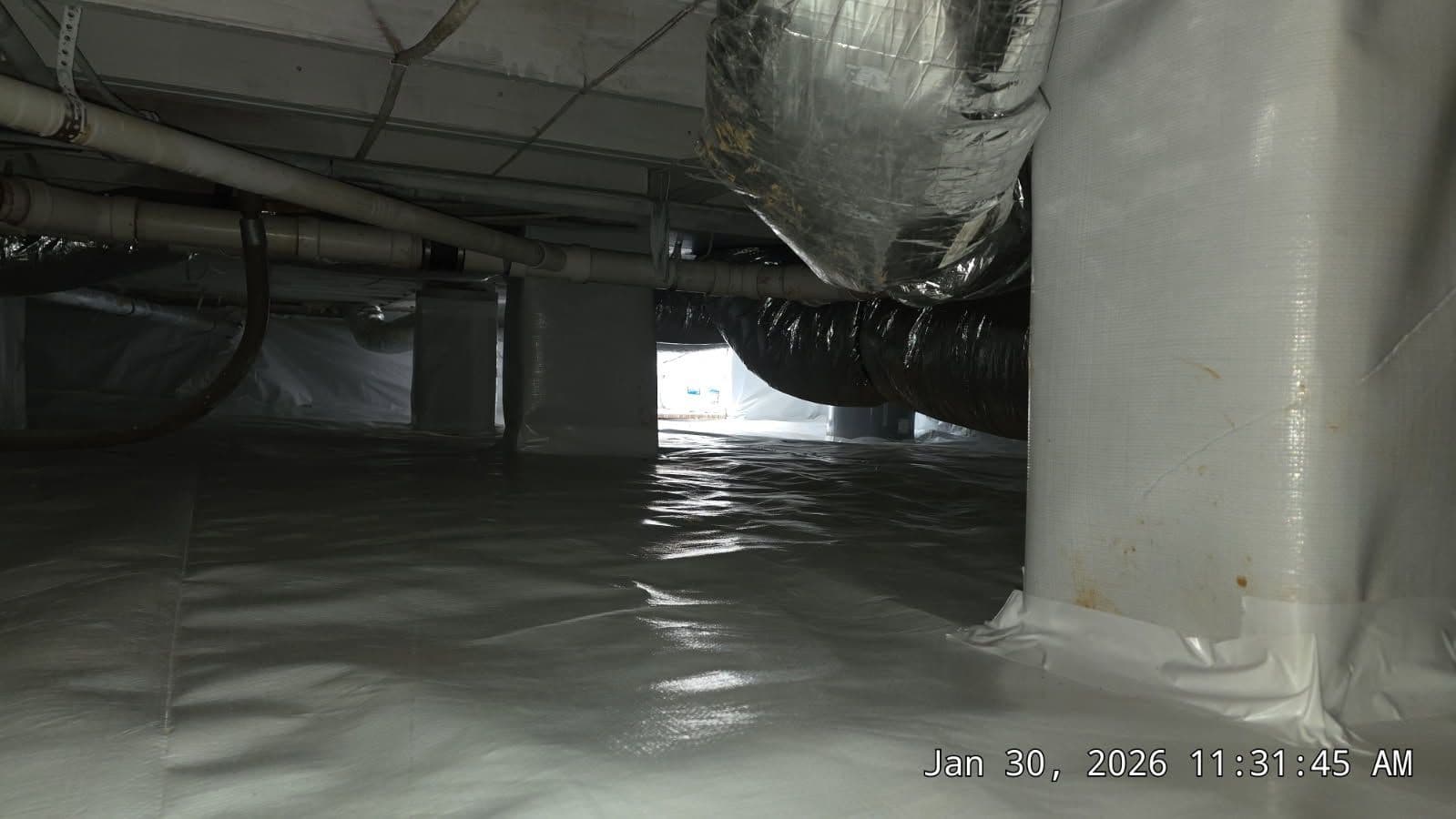 Crawl Space Encapsulation with Insul-Barrier in North Durham