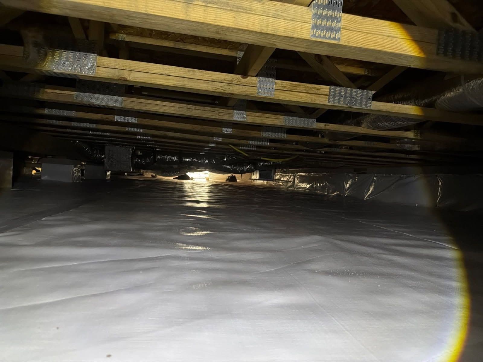 Project Crawl Space Encapsulation in North Durham image