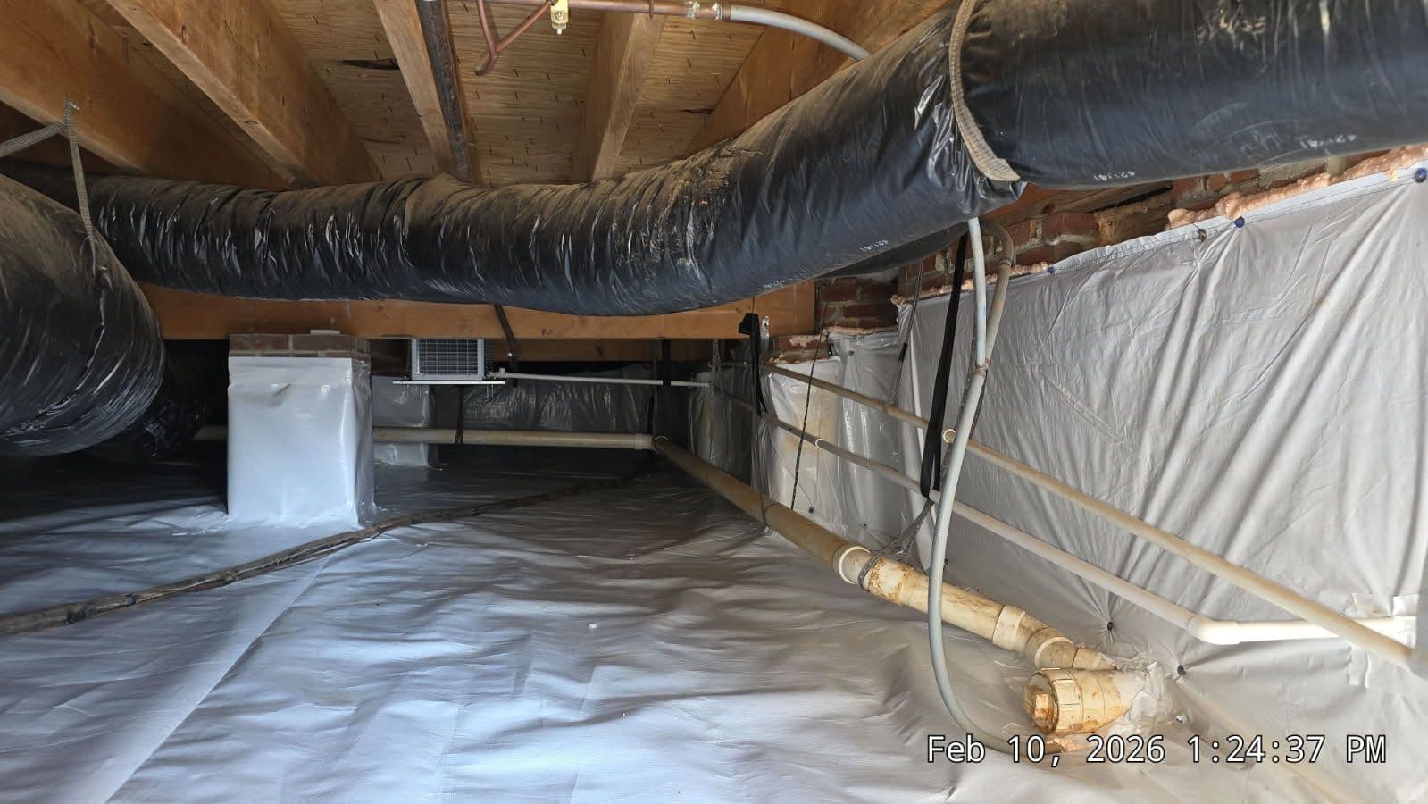 Gallery photos for Crawl Space Overhaul in Raleigh with Advanced Moisture Control: Image #3