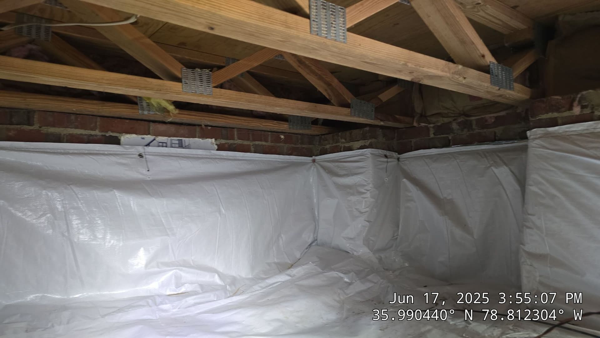 Gallery photos for Complete Crawlspace Encapsulation in Durham NC: Image #1