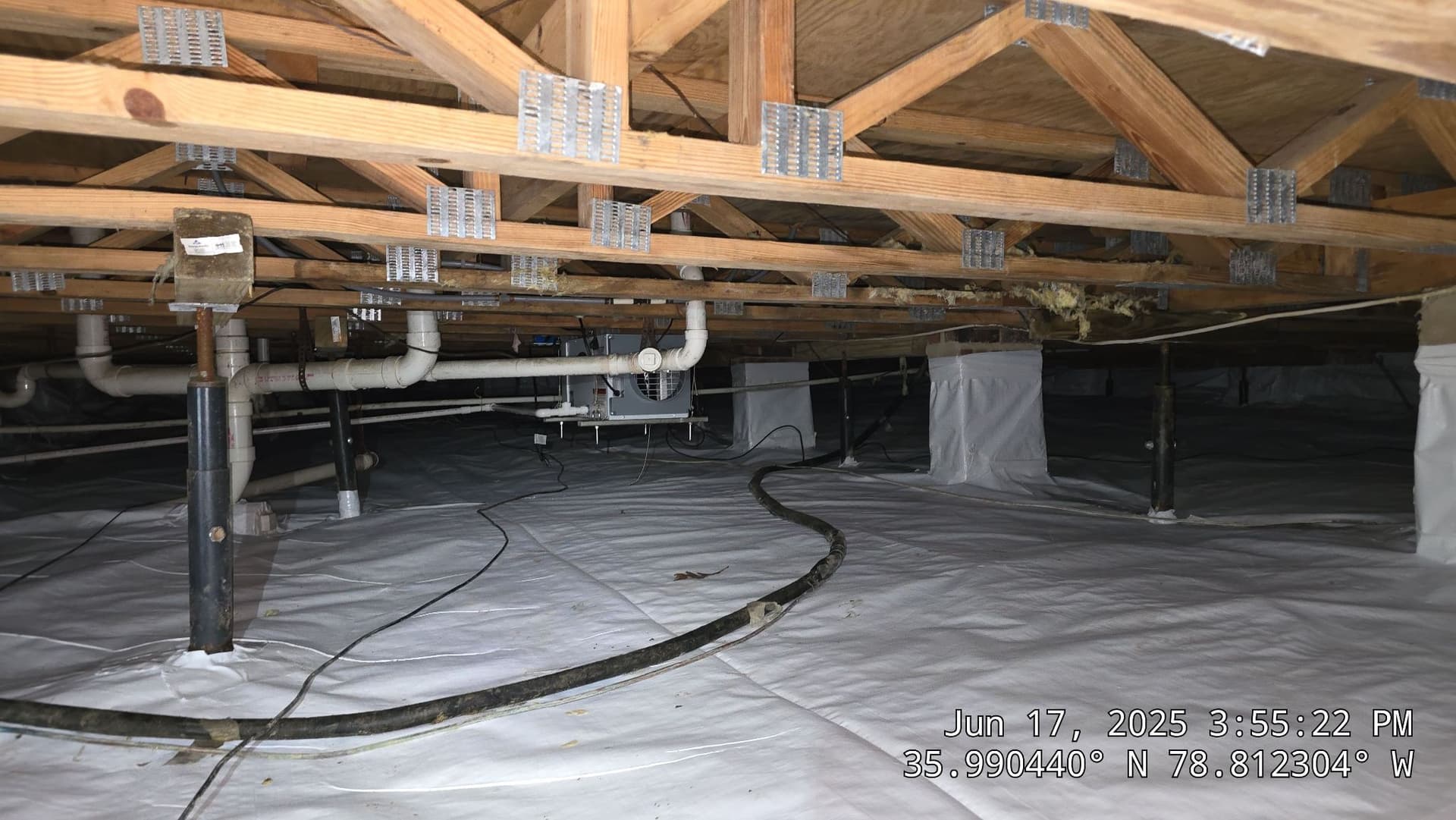 Gallery photos for Complete Crawlspace Encapsulation in Durham NC: Image #2