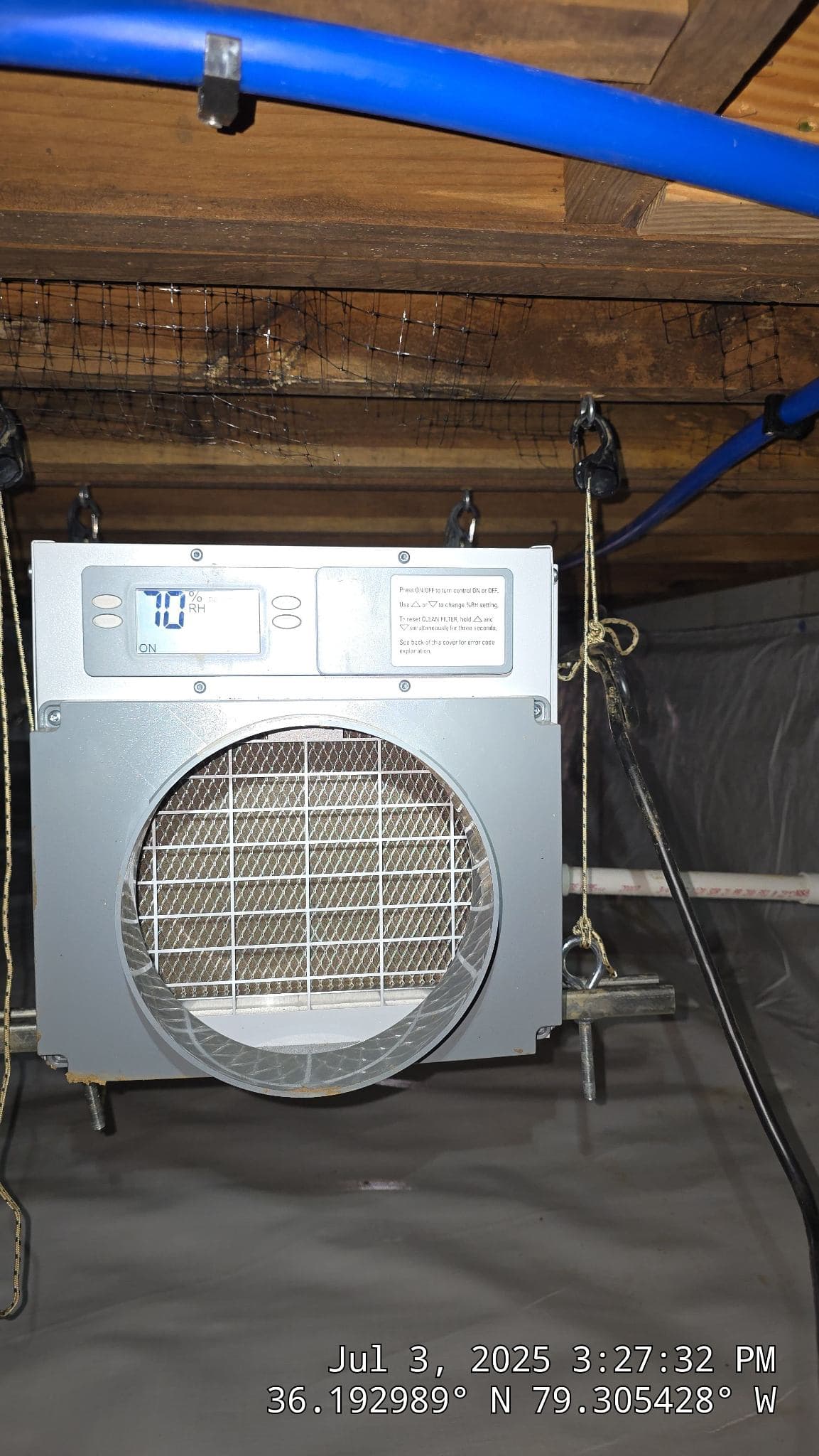 Crawl Space Revamp with Advanced Moisture Solutions image