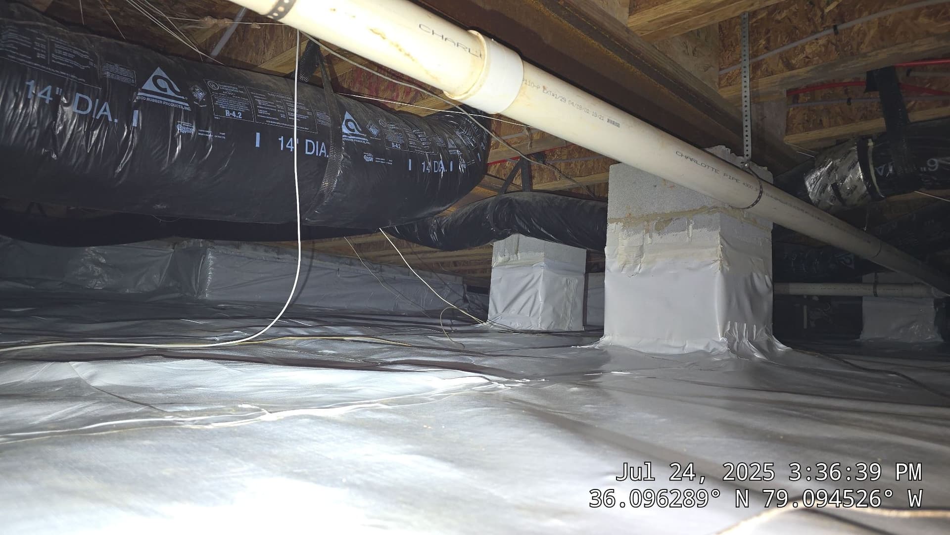 Successful Vapor Barrier Installation in Hillsborough image