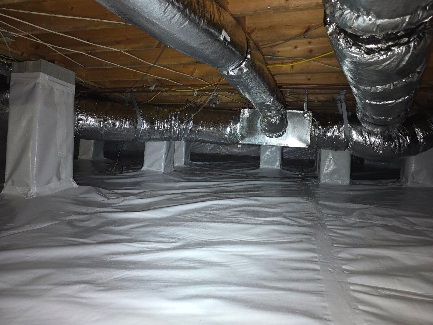 Gallery photos for Comprehensive Crawl Space Encapsulation in Croasdaile: Image #3
