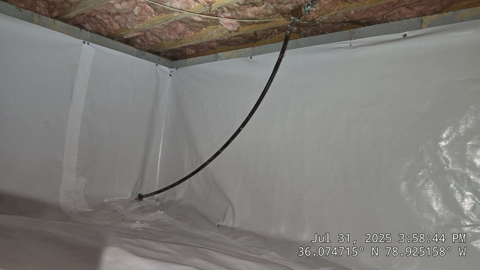 Enhanced Crawl Space Comfort North of Durham