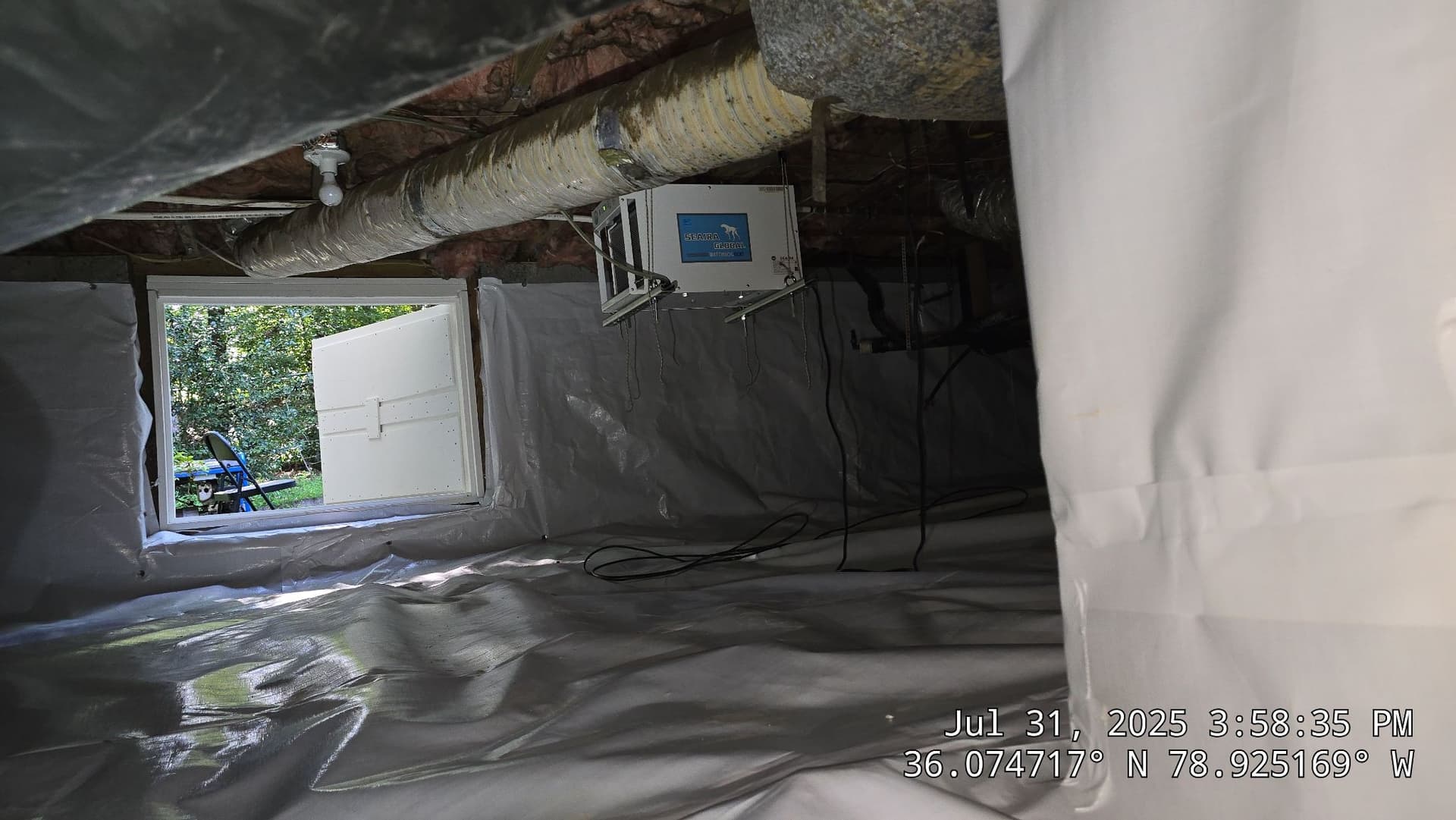 Gallery photos for Enhanced Crawl Space Comfort North of Durham: Image #1