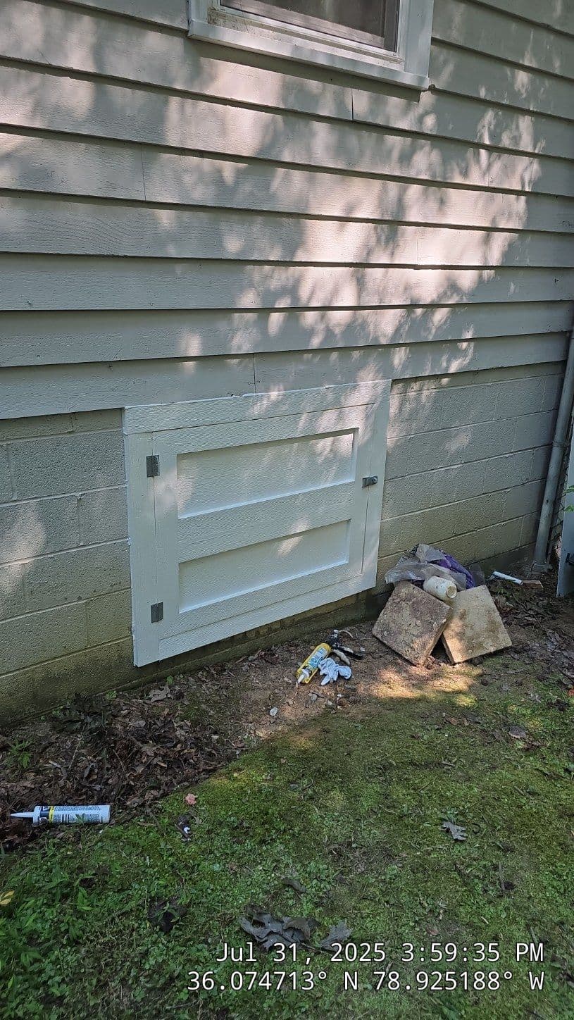 Gallery photos for Enhanced Crawl Space Comfort North of Durham: Image #2