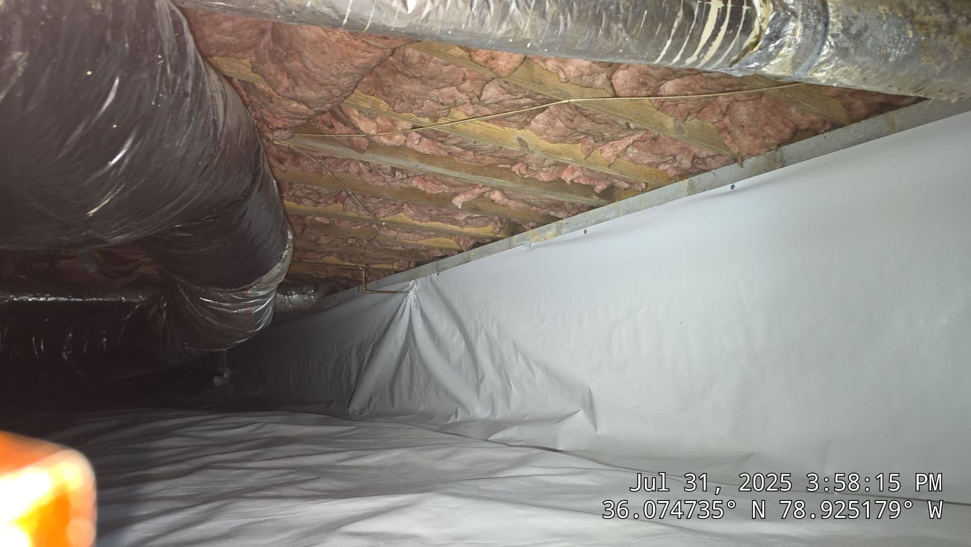 Gallery photos for Enhanced Crawl Space Comfort North of Durham: Image #3