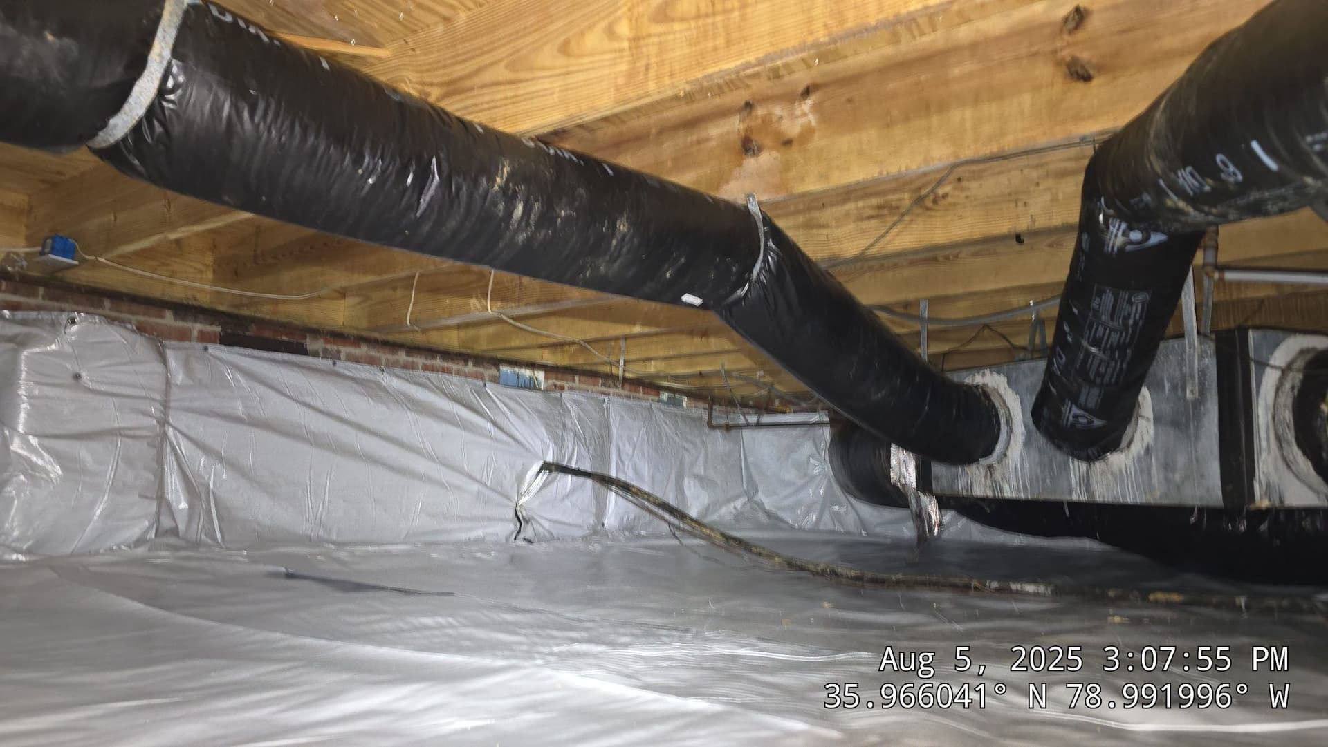 Gallery photos for Crawl Space Transformation with Dehumidifier: Image #2