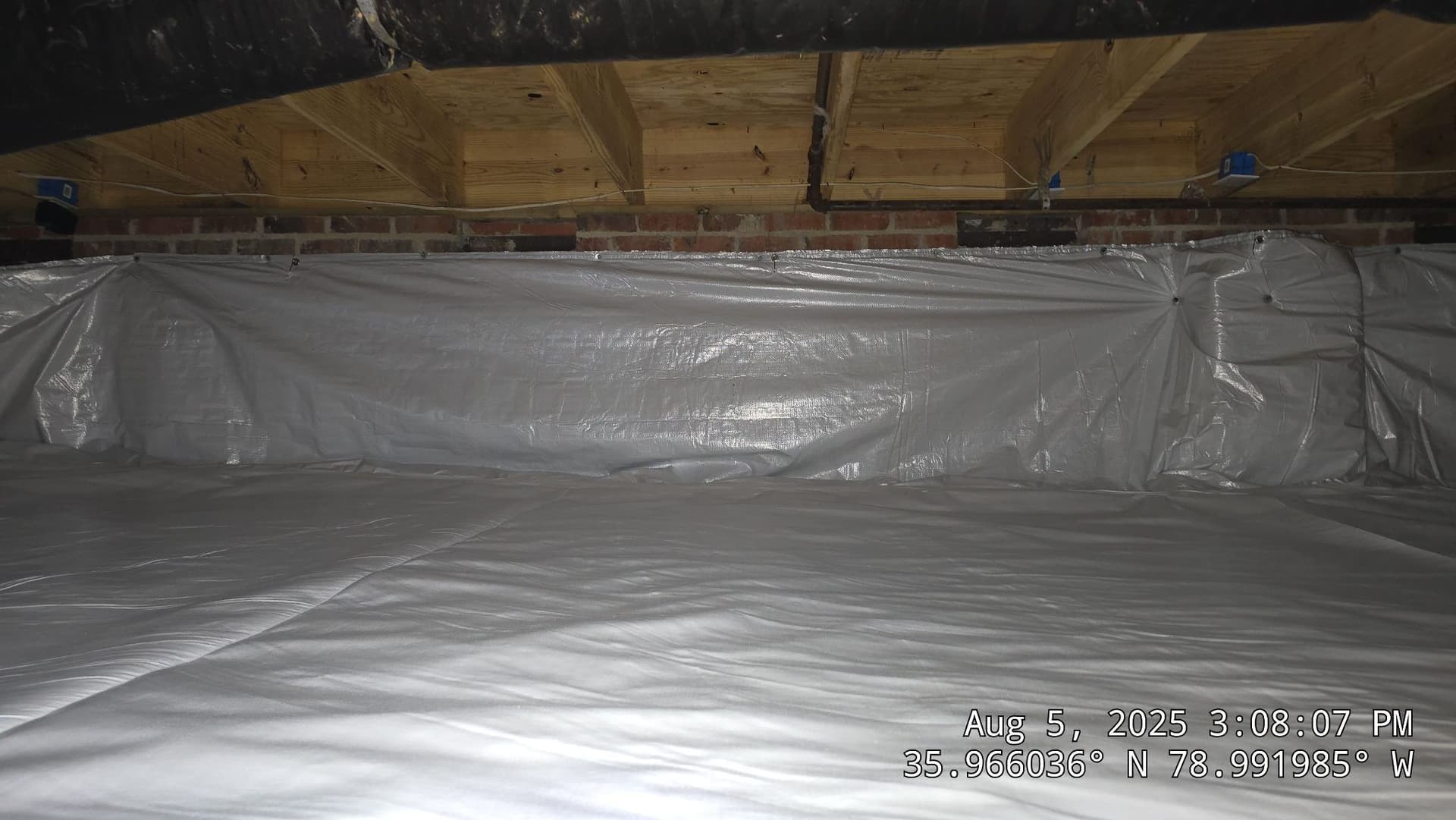 Gallery photos for Crawl Space Transformation with Dehumidifier: Image #3