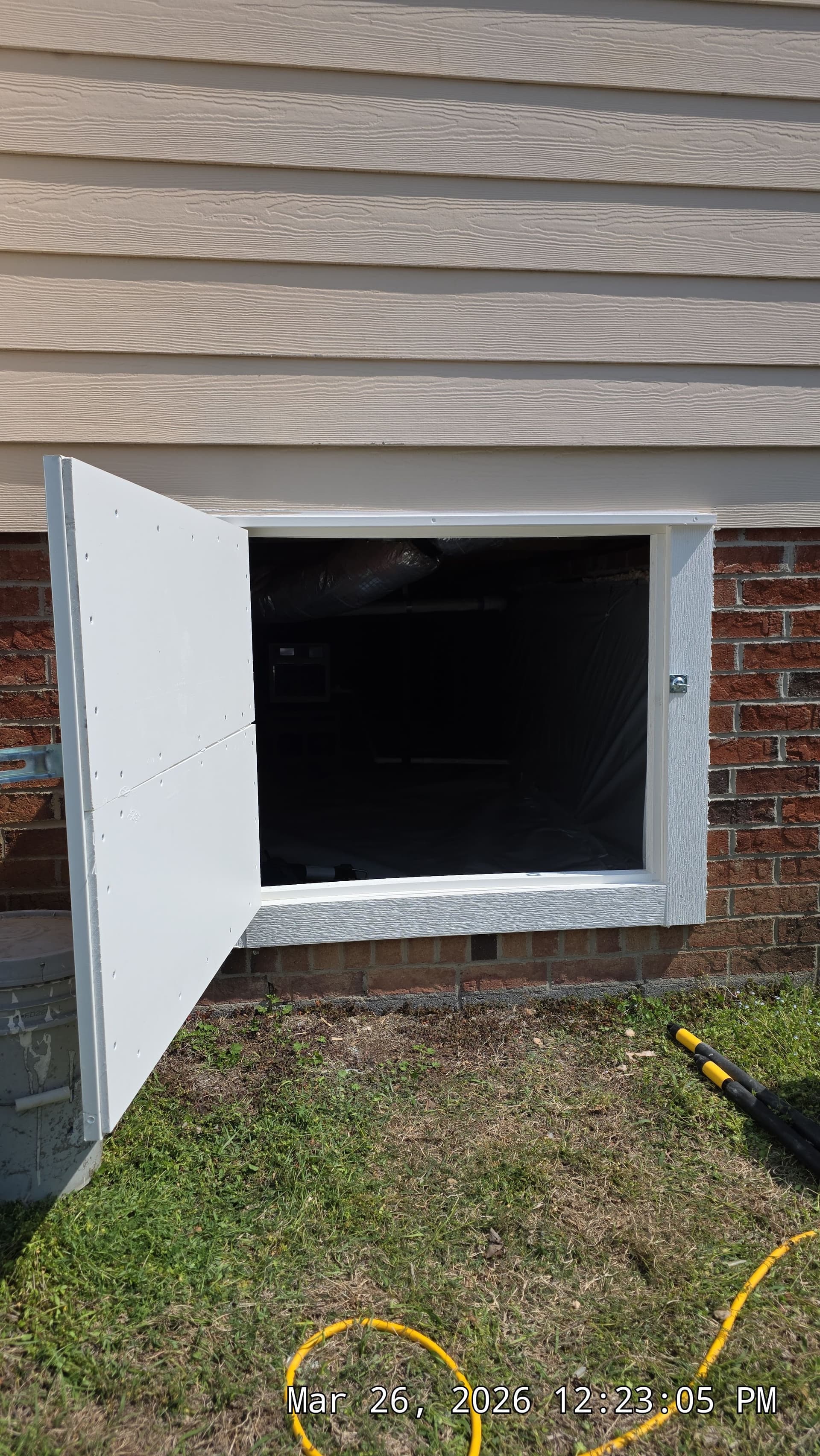 Gallery photos for Durable Crawl Space Door Replacement in Durham: Image #1