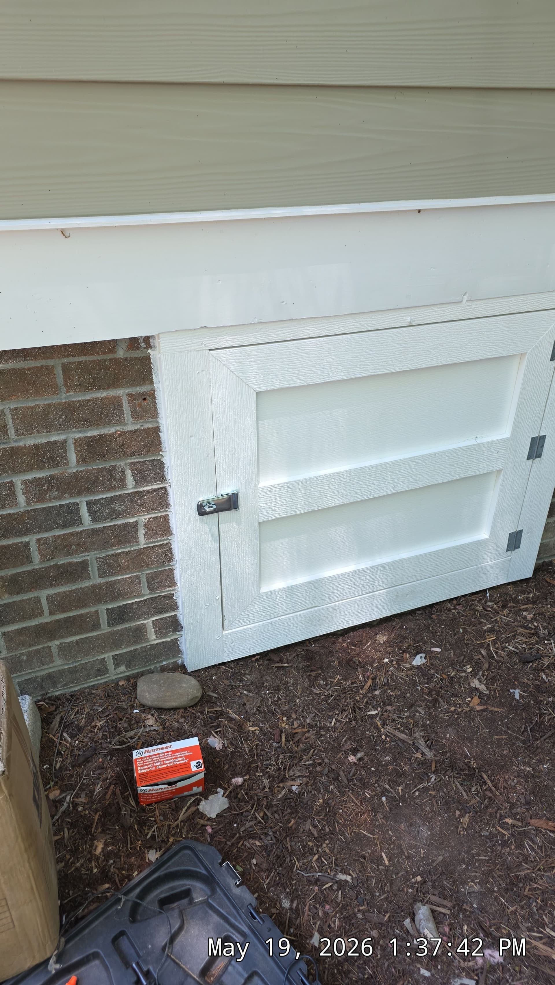Gallery photos for Brand-New PVC Crawl Space Door and Frame Built in Creedmoor: Image #2