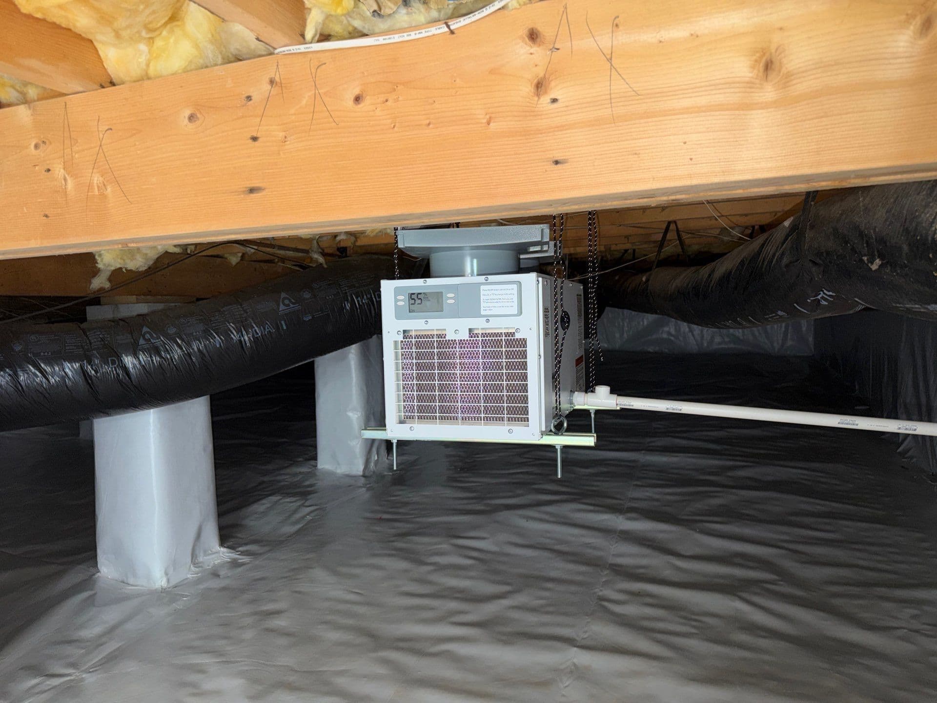 Gallery photos for Crawl Space Overhaul in Cary NC: Image #1