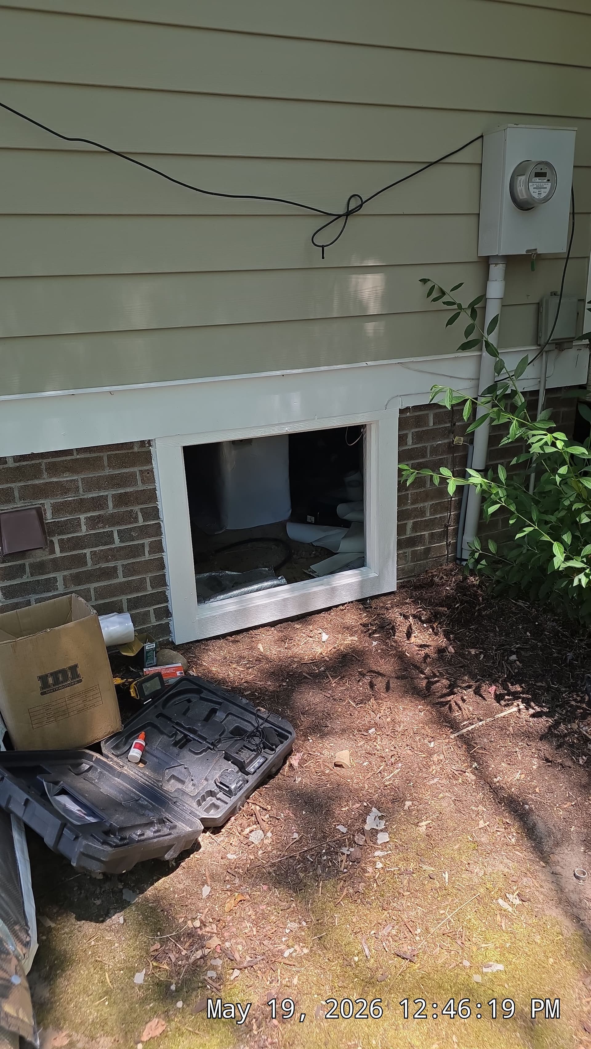 Gallery photos for Brand-New PVC Crawl Space Door and Frame Built in Creedmoor: Image #4